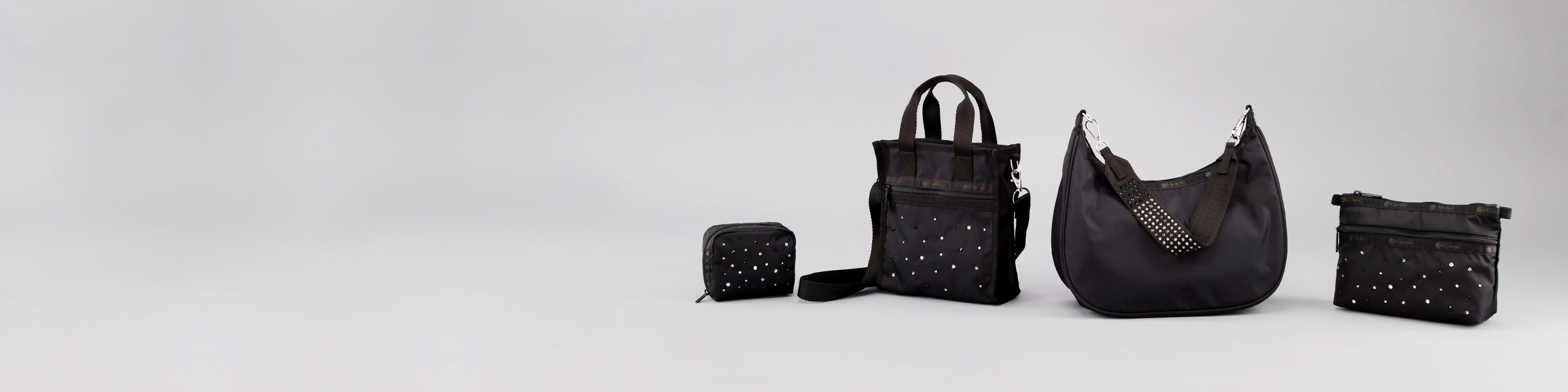 【レア】LeSportsac OVER NIGHTER Swarovski Crystal Collection – LeSportsac