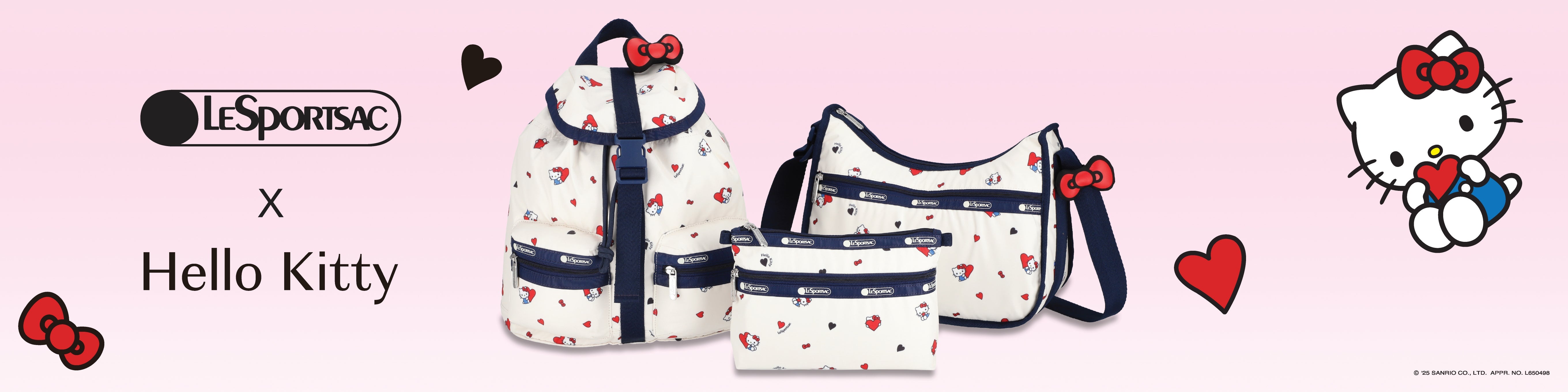 basic backpack grey hello kitty lesportsac x Drawstring Bucket Bag (I Am A Star) capturing the imagination of fashion Hello Kitty Strawberry Slouch Backpack