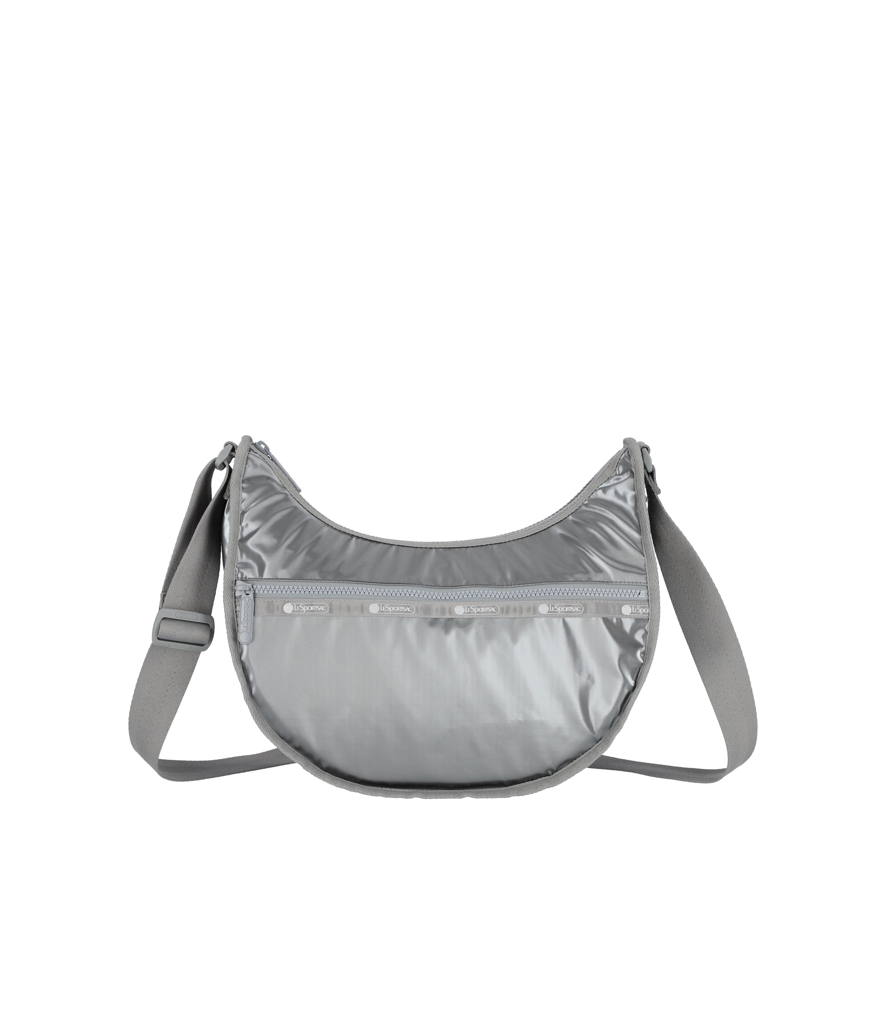 Everyday Hobo - Gunmetal Gray Shine – LeSportsac