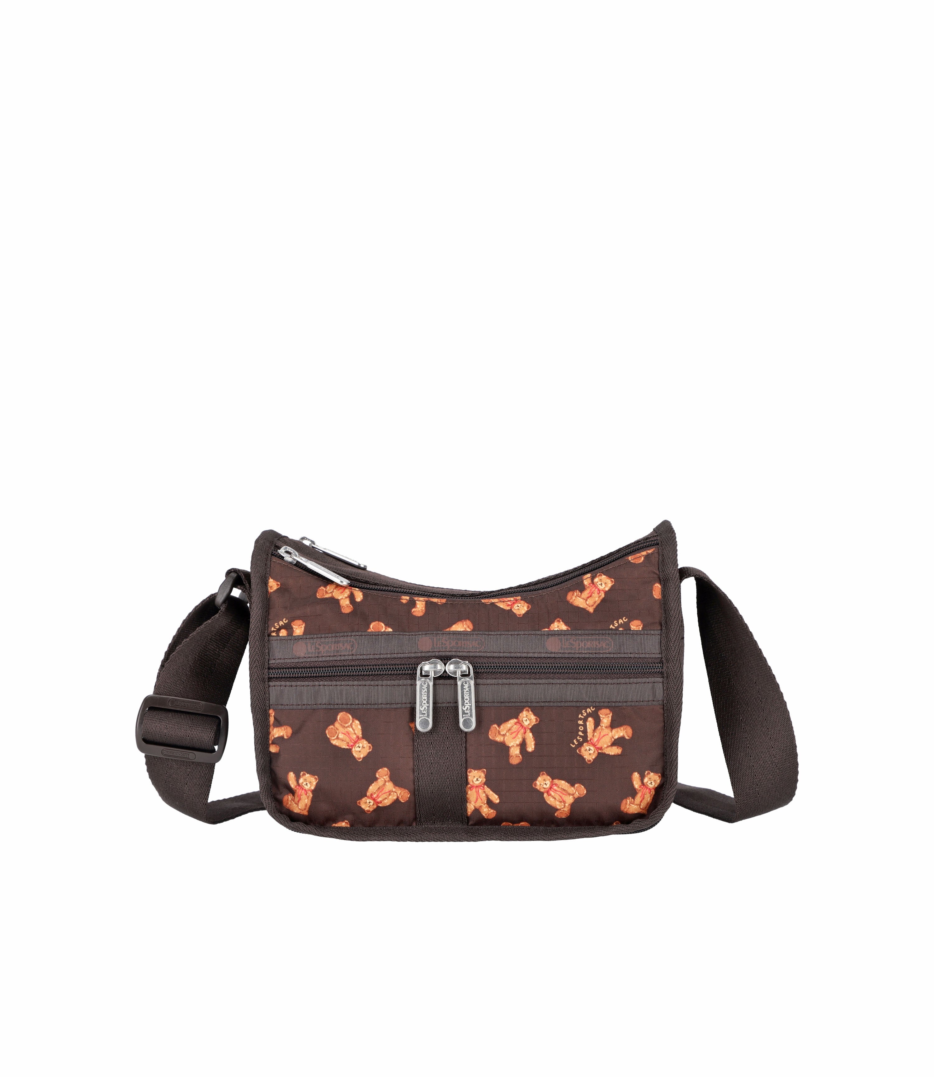 LeSportsac☆ヘザーホーボー Tiny Treasures Extra Small Bamboo Tote - Warm Camel Leopard Fur – LeSportsac