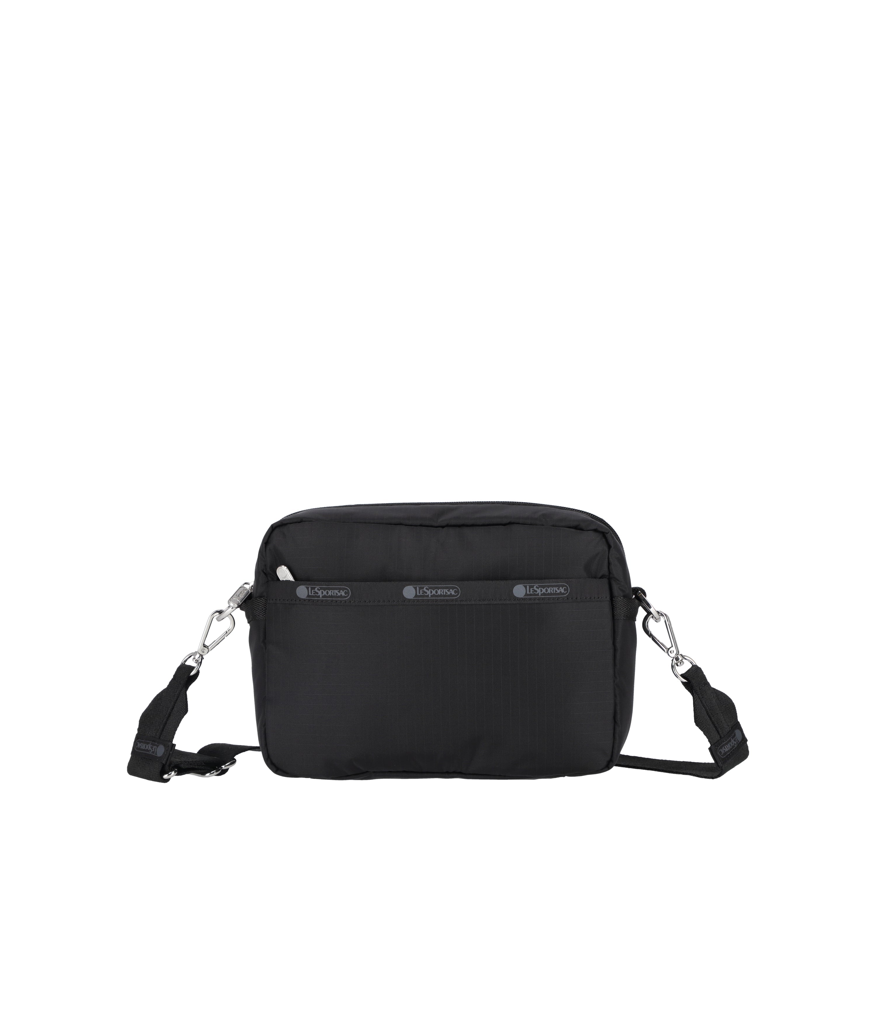 Solid Black Deluxe Crossbody Bag LeSportsac - Main Image