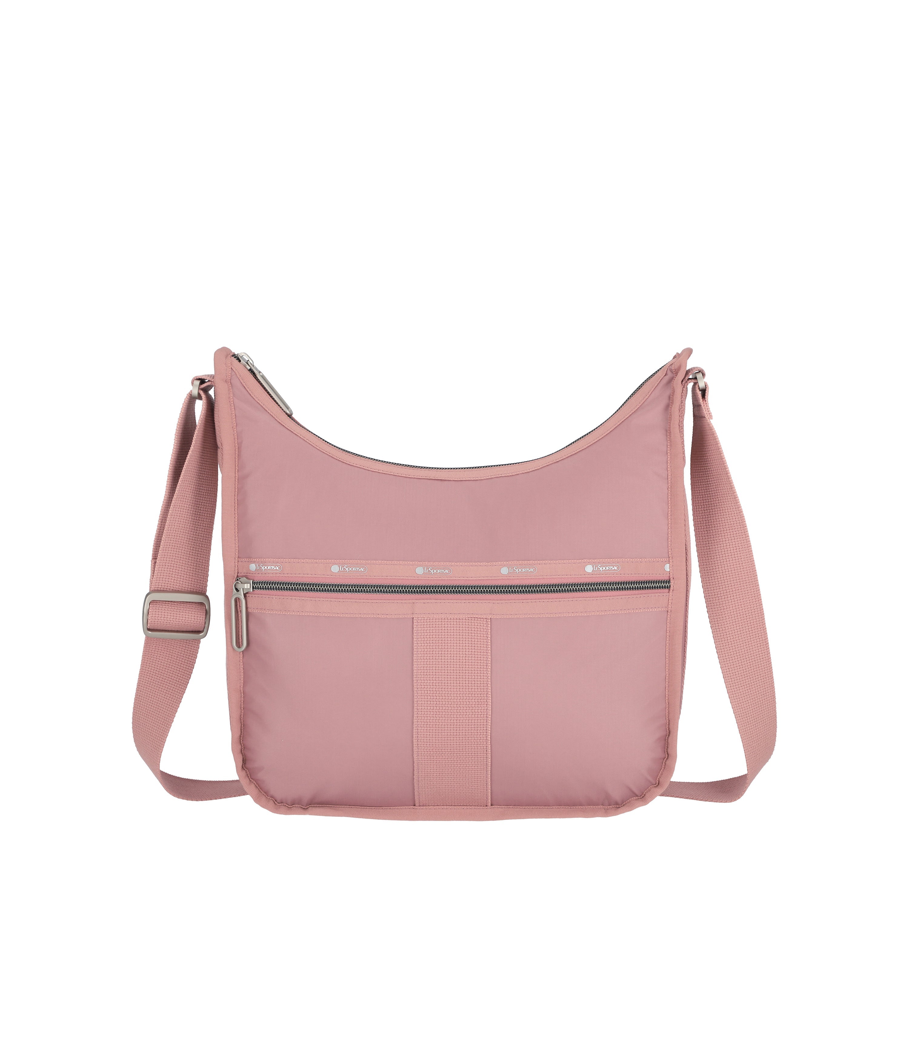 ★LeSportsac★ Ice Pink Shine Everyday Hobo Bag 1007MA04 Classic Hobo - Pink Blooms print – LeSportsac