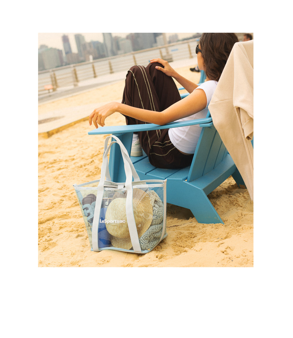 Clear East/West Tote - 27989001699376