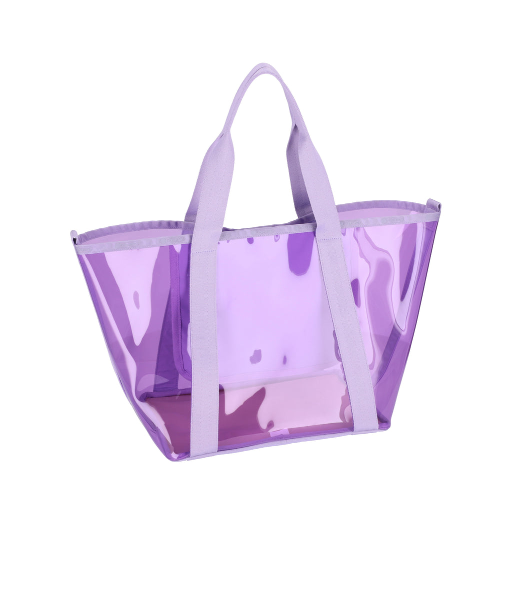 Clear East/West Tote - 27911354613808