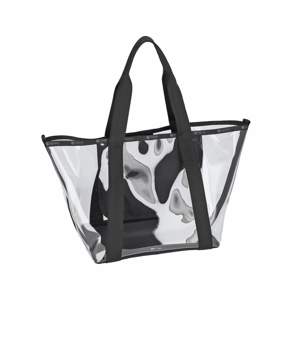 Clear East/West Tote - 27911357562928