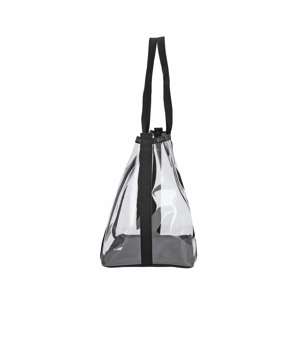 Clear East/West Tote - 27911357169712