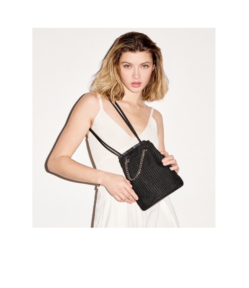 Chain Crochet Small Bucket - 27989033484336