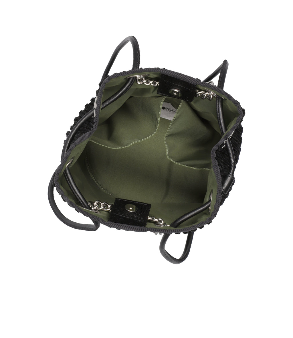 Chain Crochet Small Bucket - 27972712398896