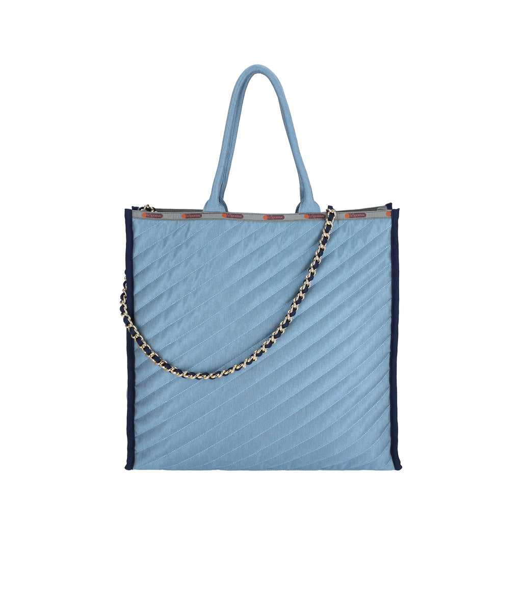 Large Chain Quilt Tote - 27857096507440