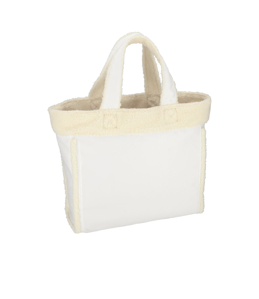 Two-Way Denim Tote - 26653632266288