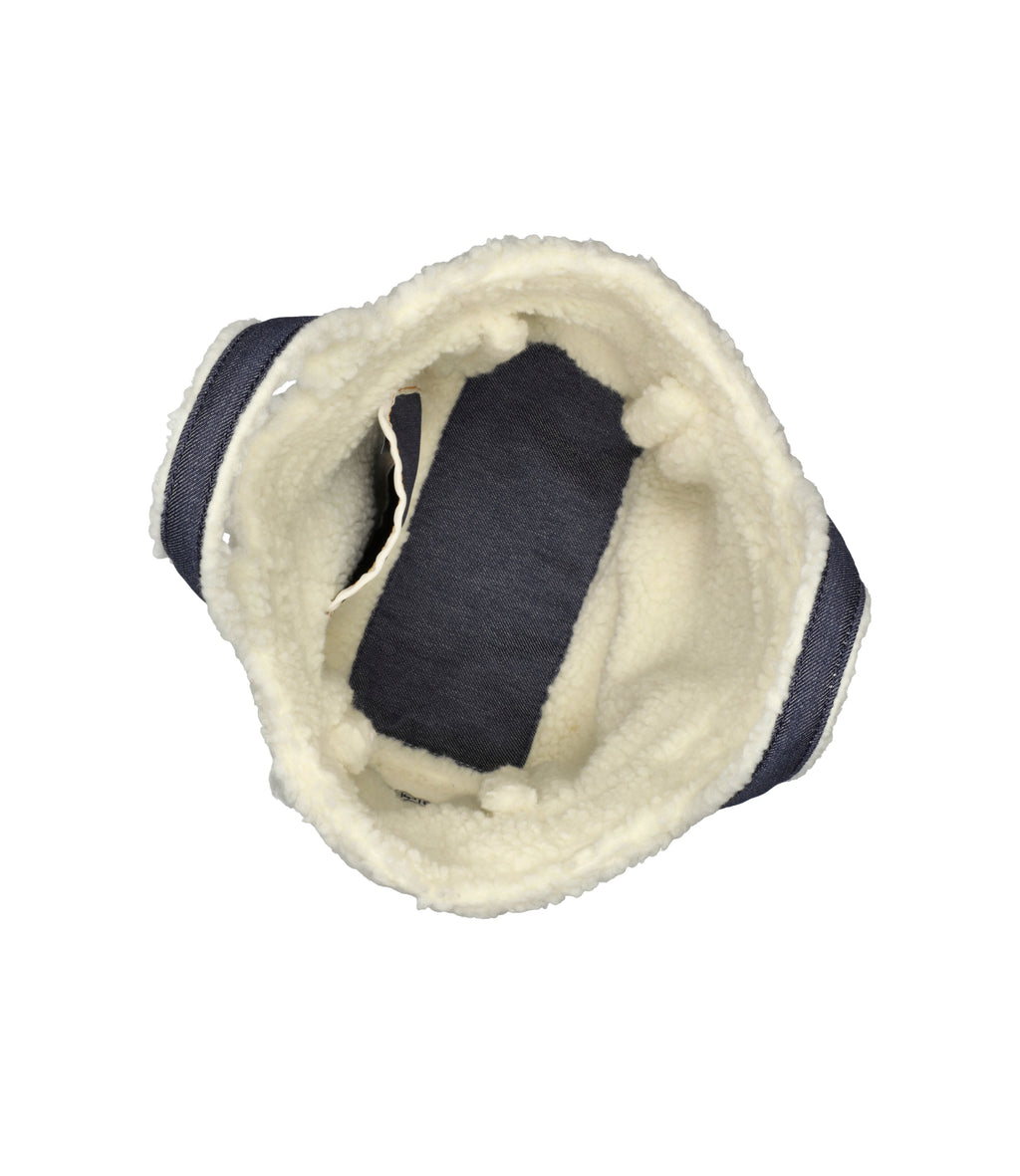 Small Two-Way Denim Tote - 26436129554480