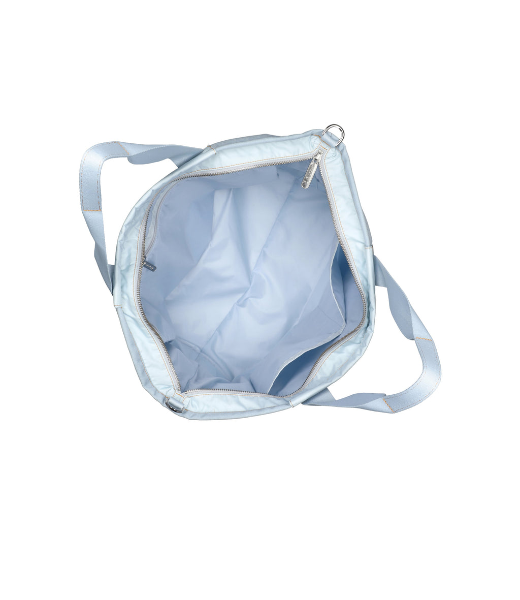 Denim East/West Tote - 26436131127344