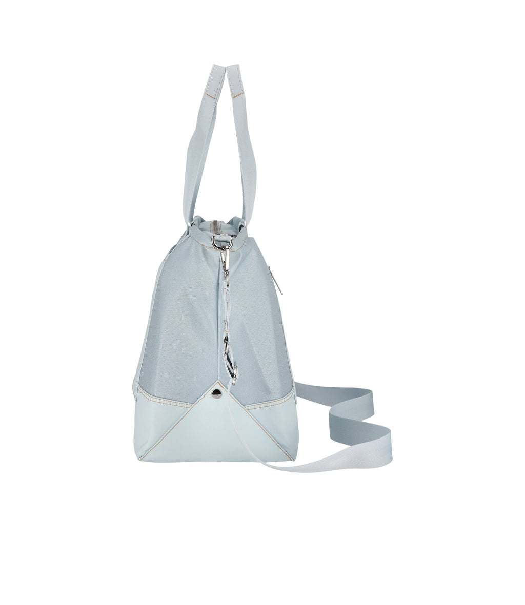 Denim East/West Tote - 26436131029040