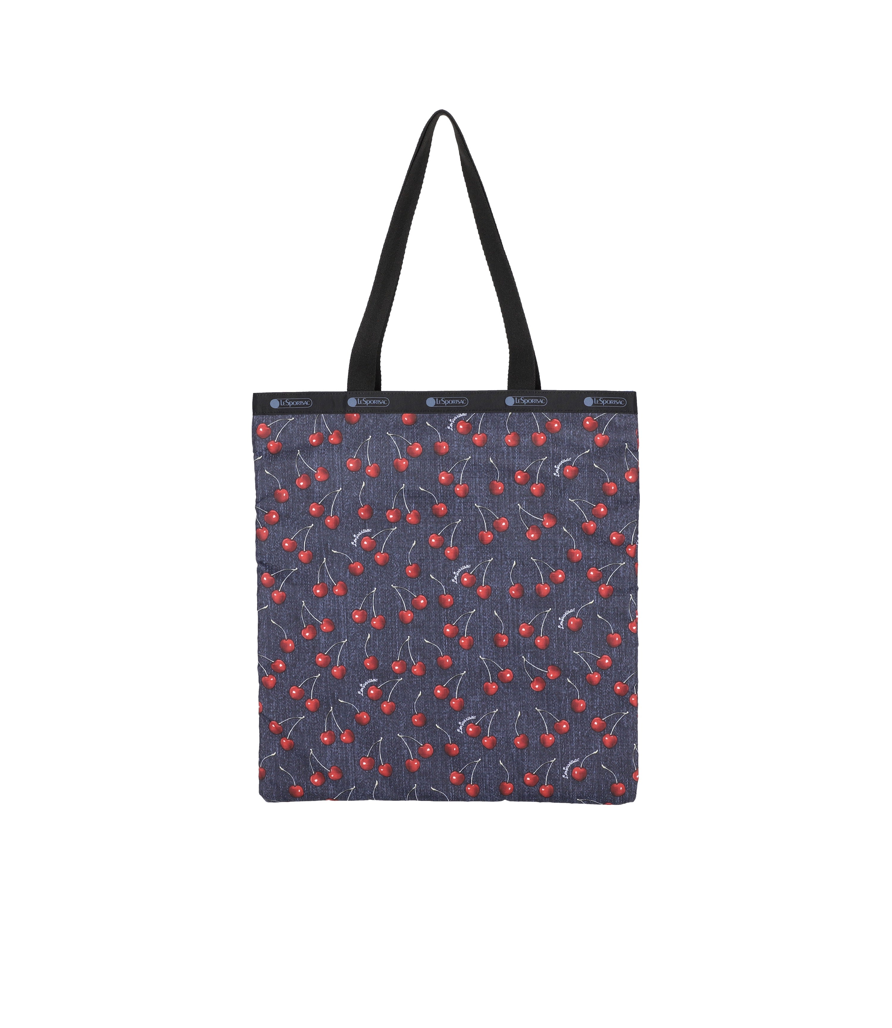 ■LANVIN■×LeSportsac LARGE EMERALD TOTE Large Emerald Tote - Classical Cherry print – LeSportsac