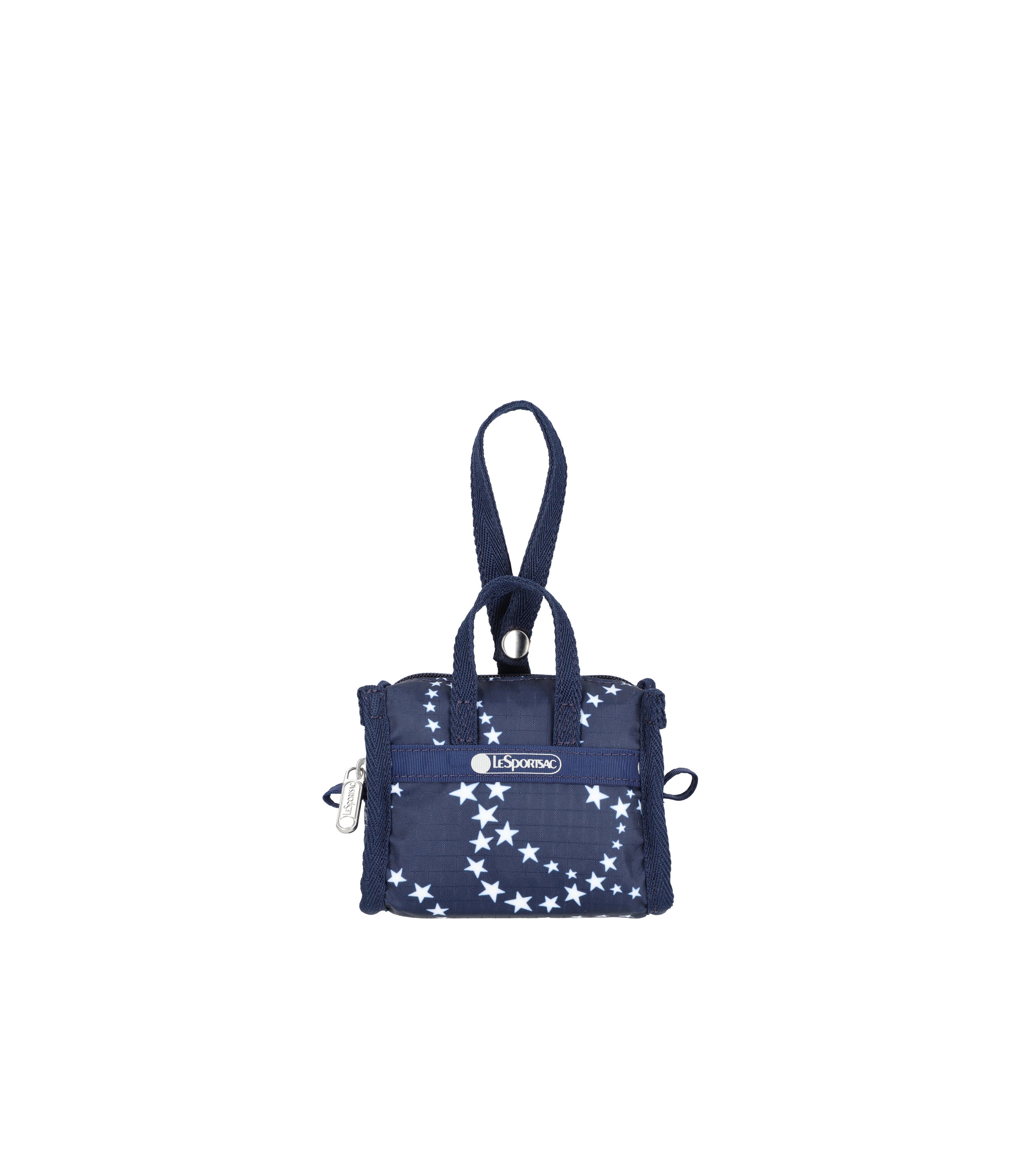 Micro Weekender Charm - Galactic Glimmer print – LeSportsac Micro Weekender Charm - Galactic Glimmer print – LeSportsac