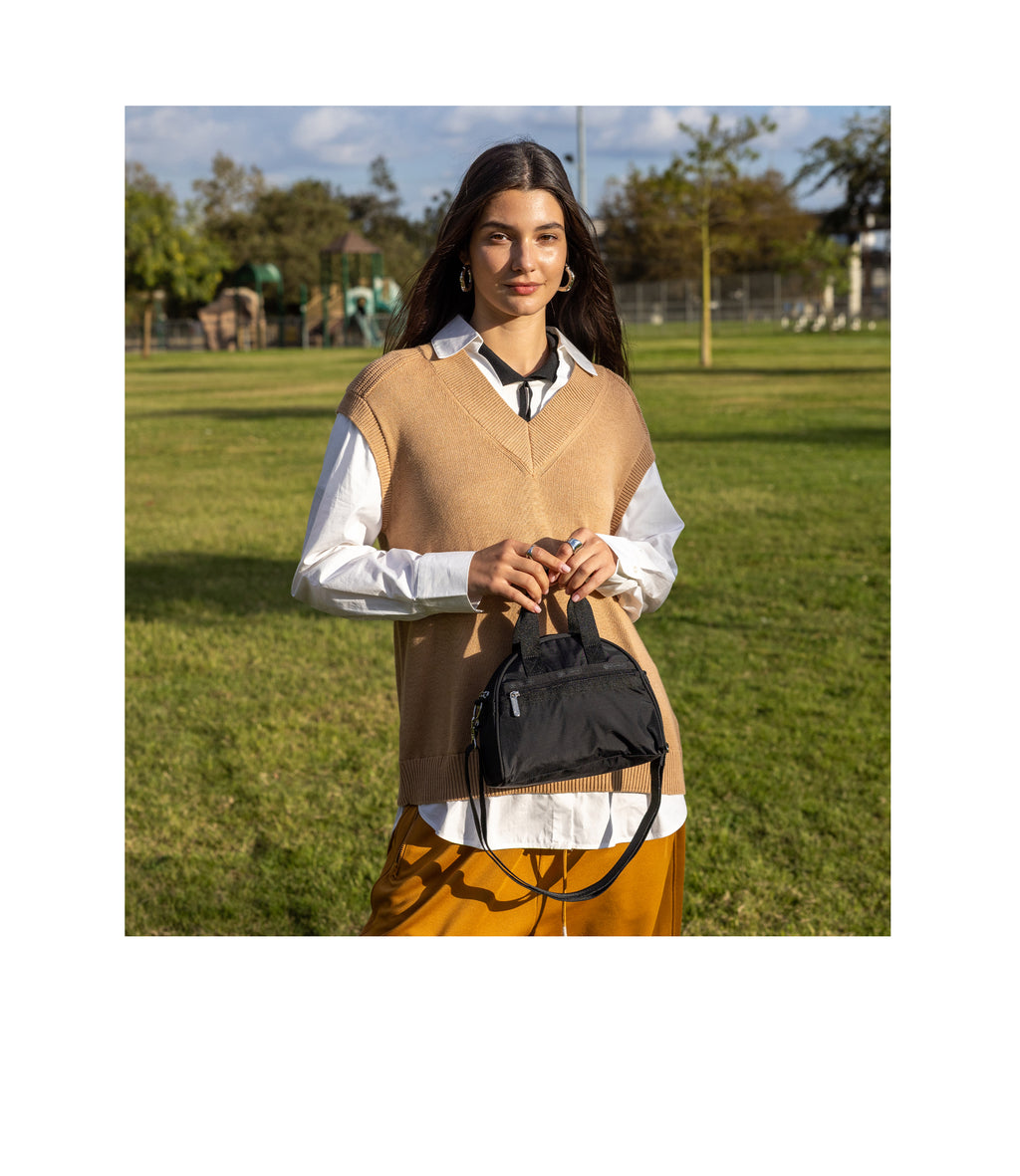 Round Small Satchel - 29198183694384