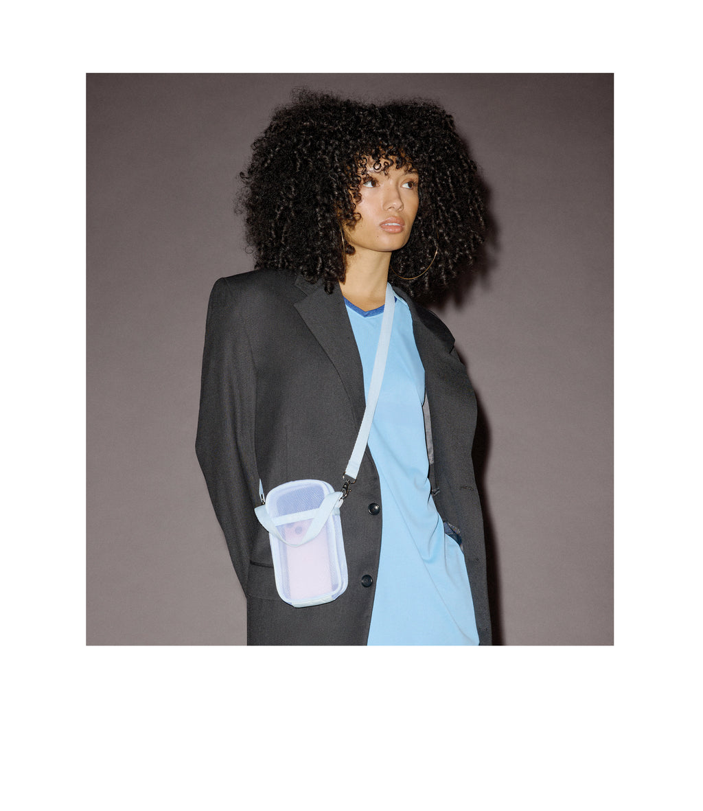Sheer Mini Phone Crossbody - 29778176999472