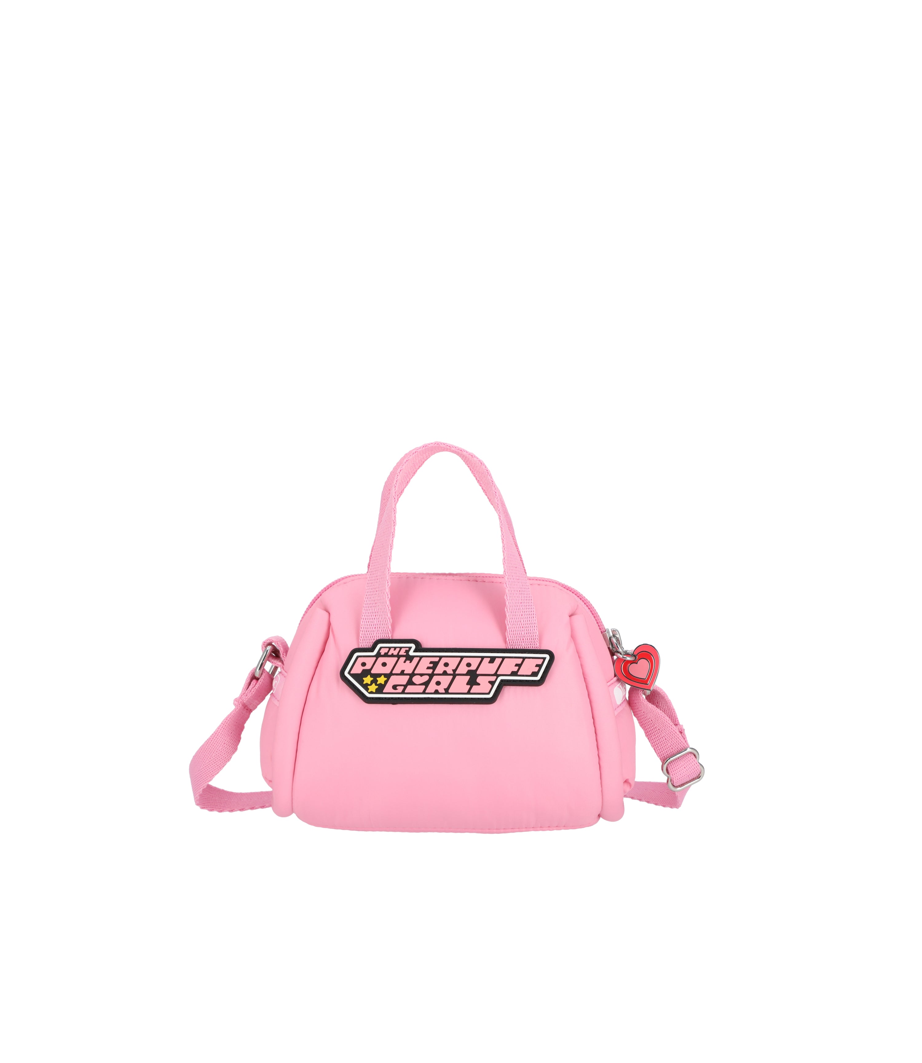 Puffy Micro Duffel Crossbody - The Powerpuff Girls™ Pink Sheen