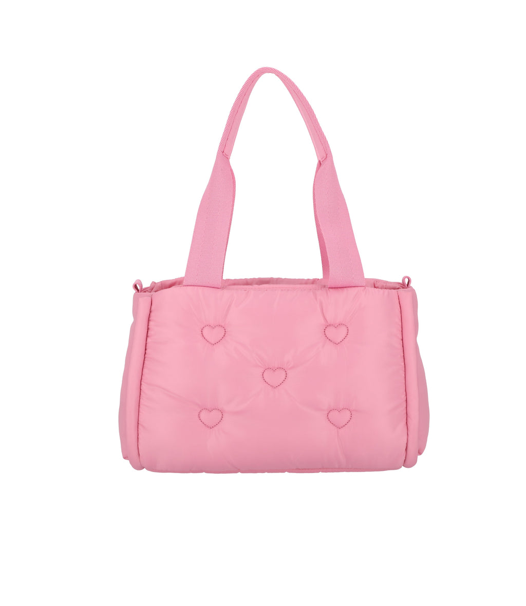 Puffy Top Handle Tote - 29130032316464