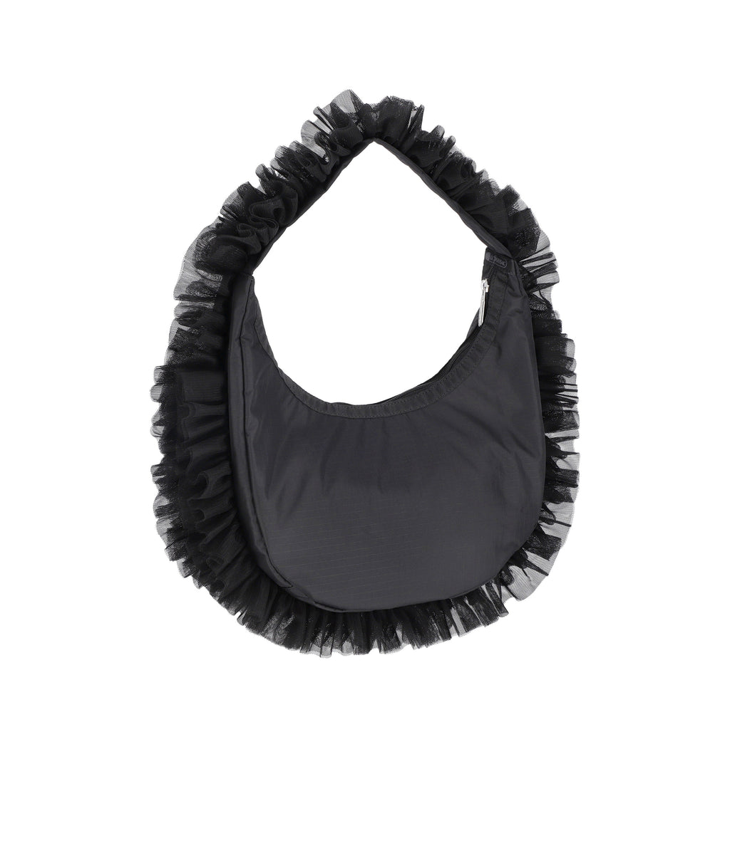 Ruffle Zip Hobo - 29309110288432