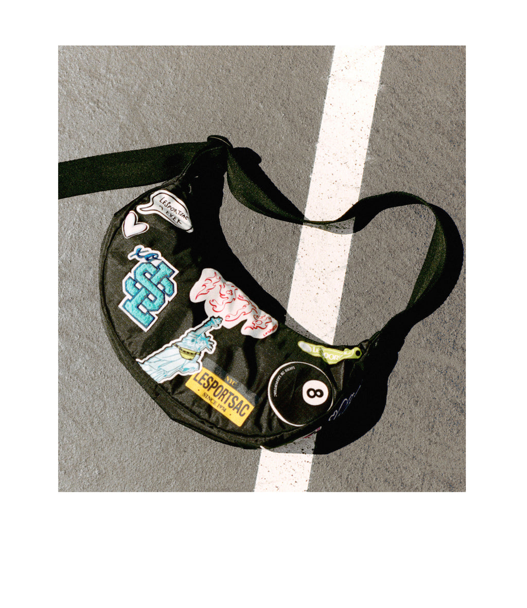 Patch Small Adjustable Hobo - 30313456861232