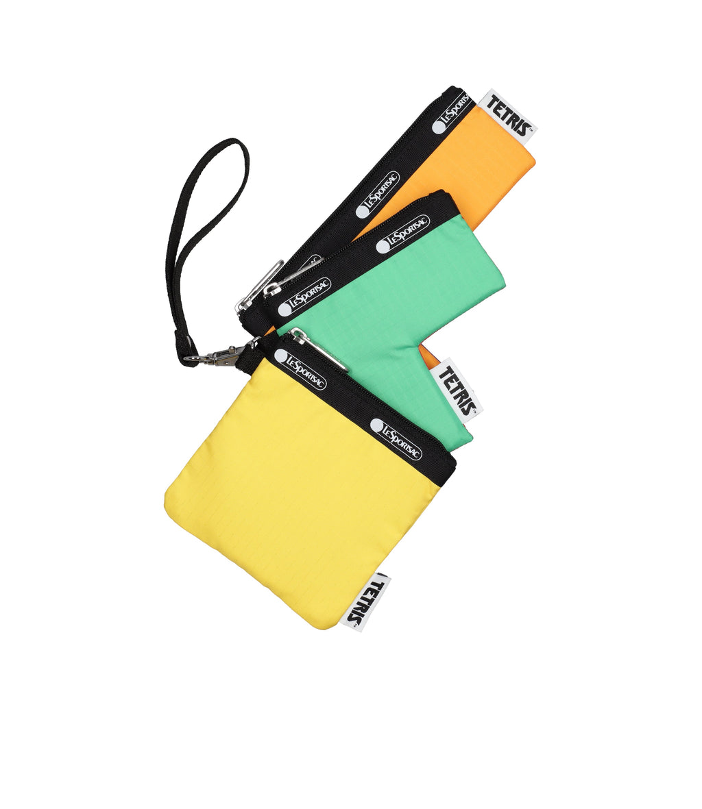 Tetris™ Zip Pouch Set - 27814828376112