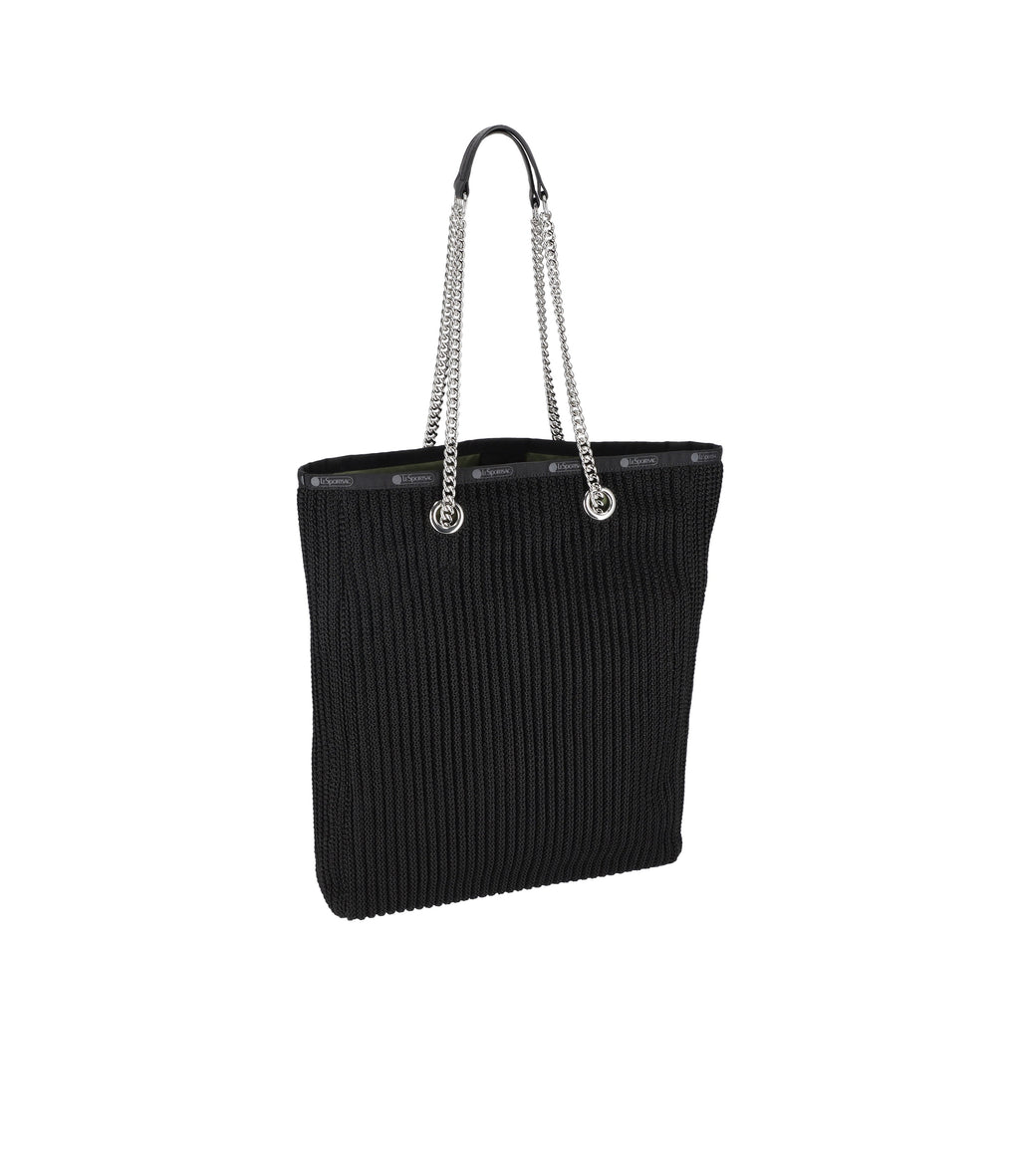 Chain Crochet North/South Tote - 27972713742384