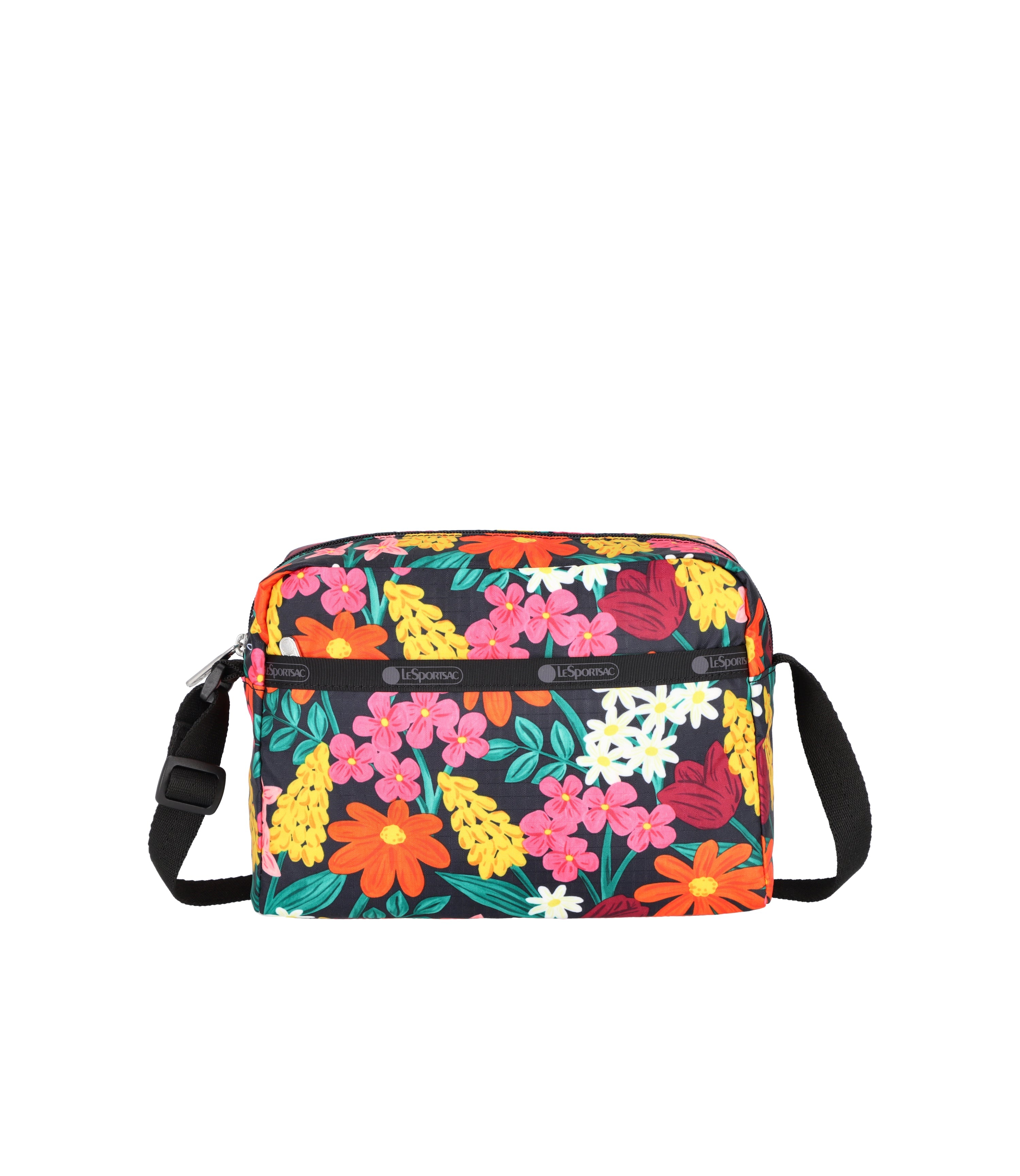 Daniella Crossbody - Bright Garden Blooms print – LeSportsac