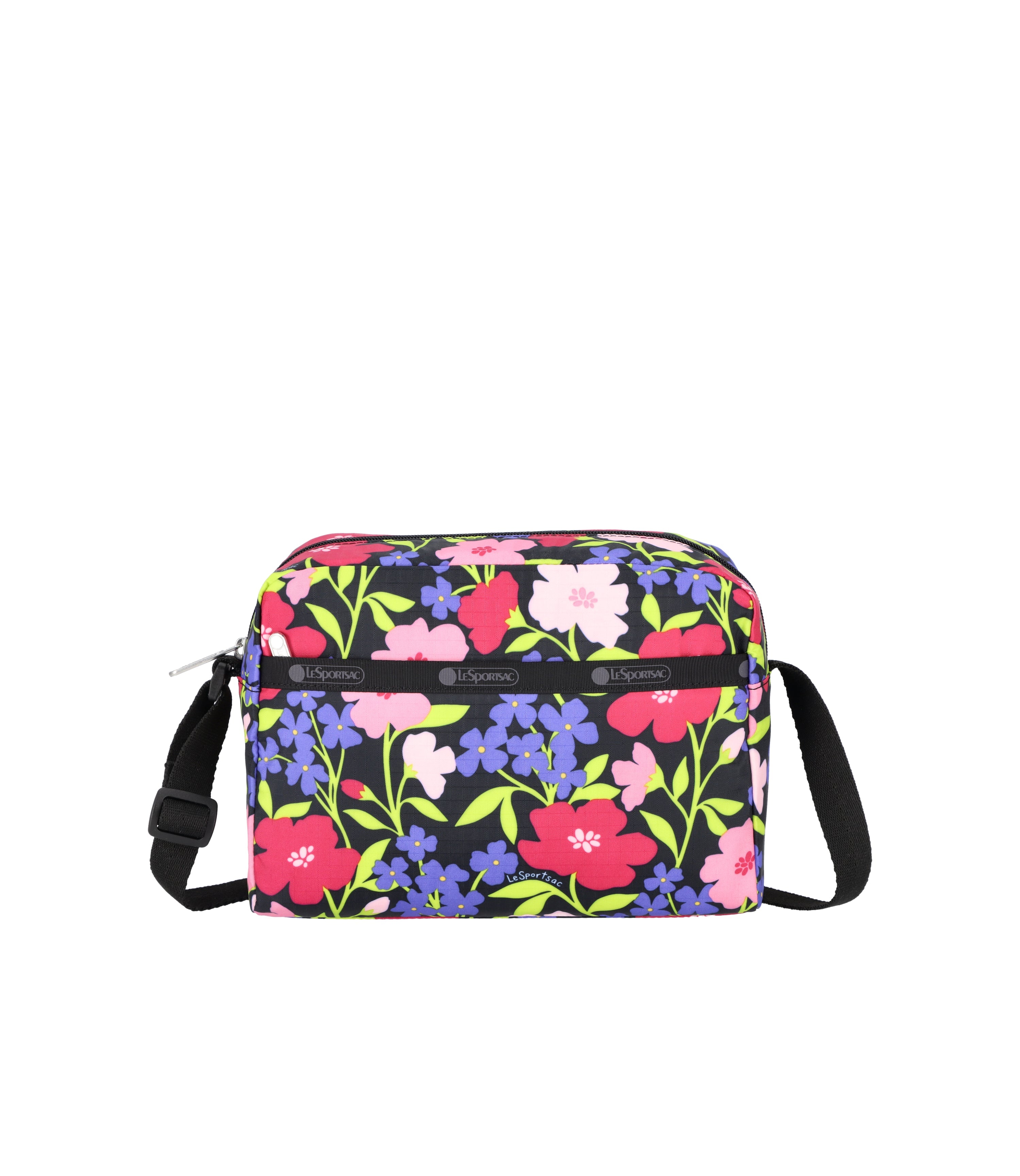 Daniella Crossbody - Vibrant Blooms print – LeSportsac
