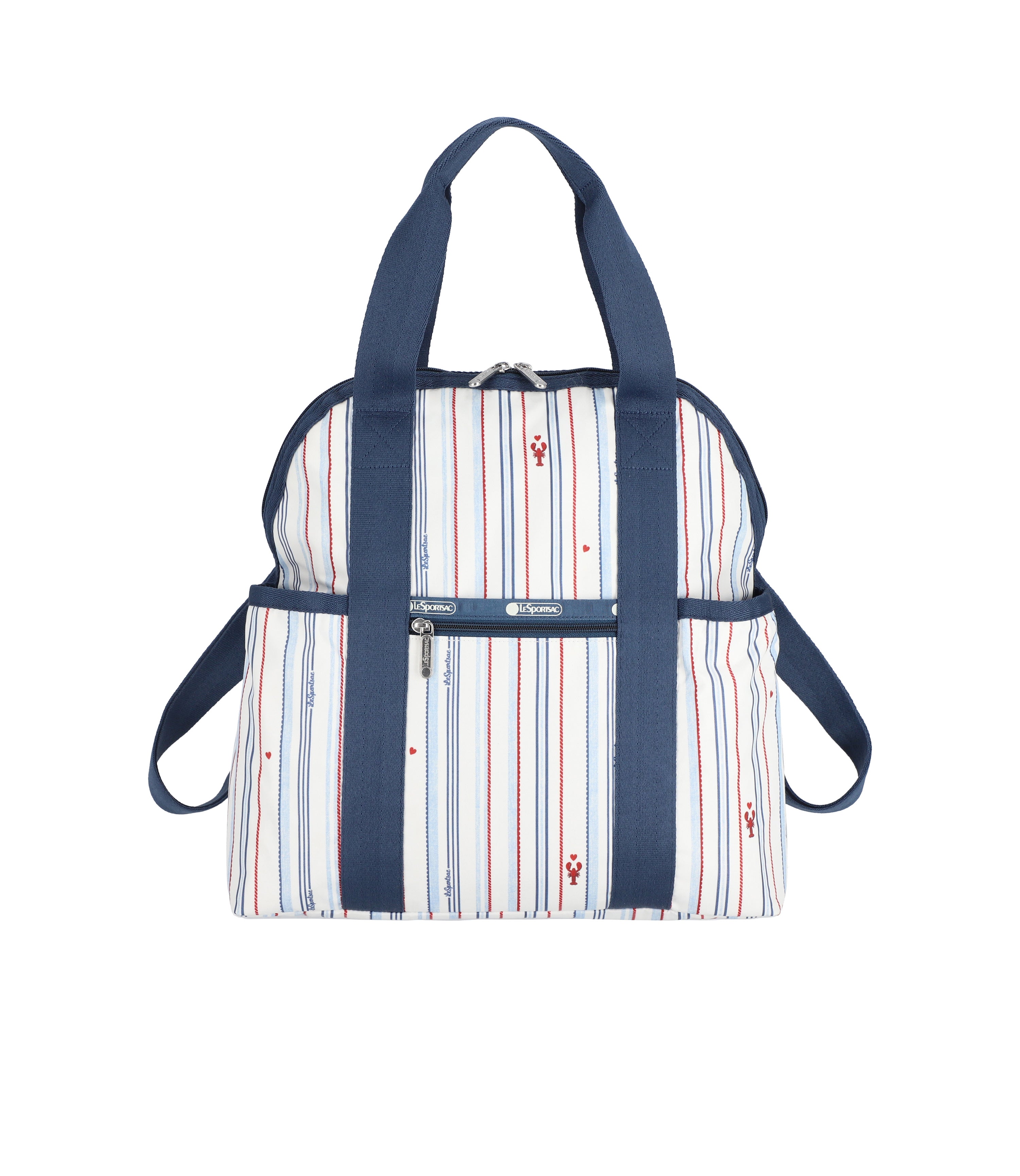 Double Trouble Backpack - Joyful Voyage print – LeSportsac