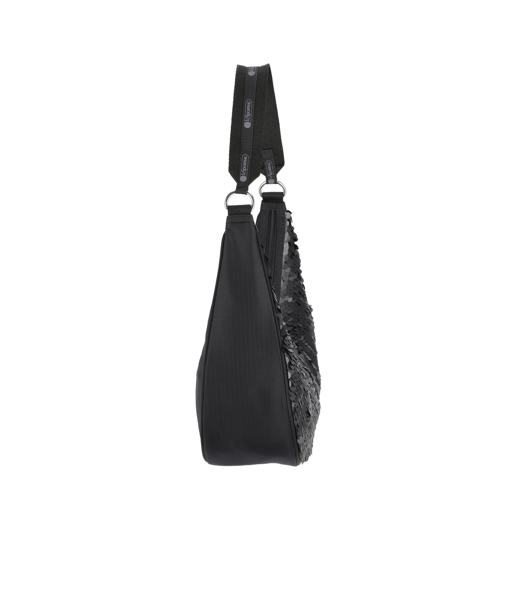 Sequin Round Shoulder Bag - 28452631674928