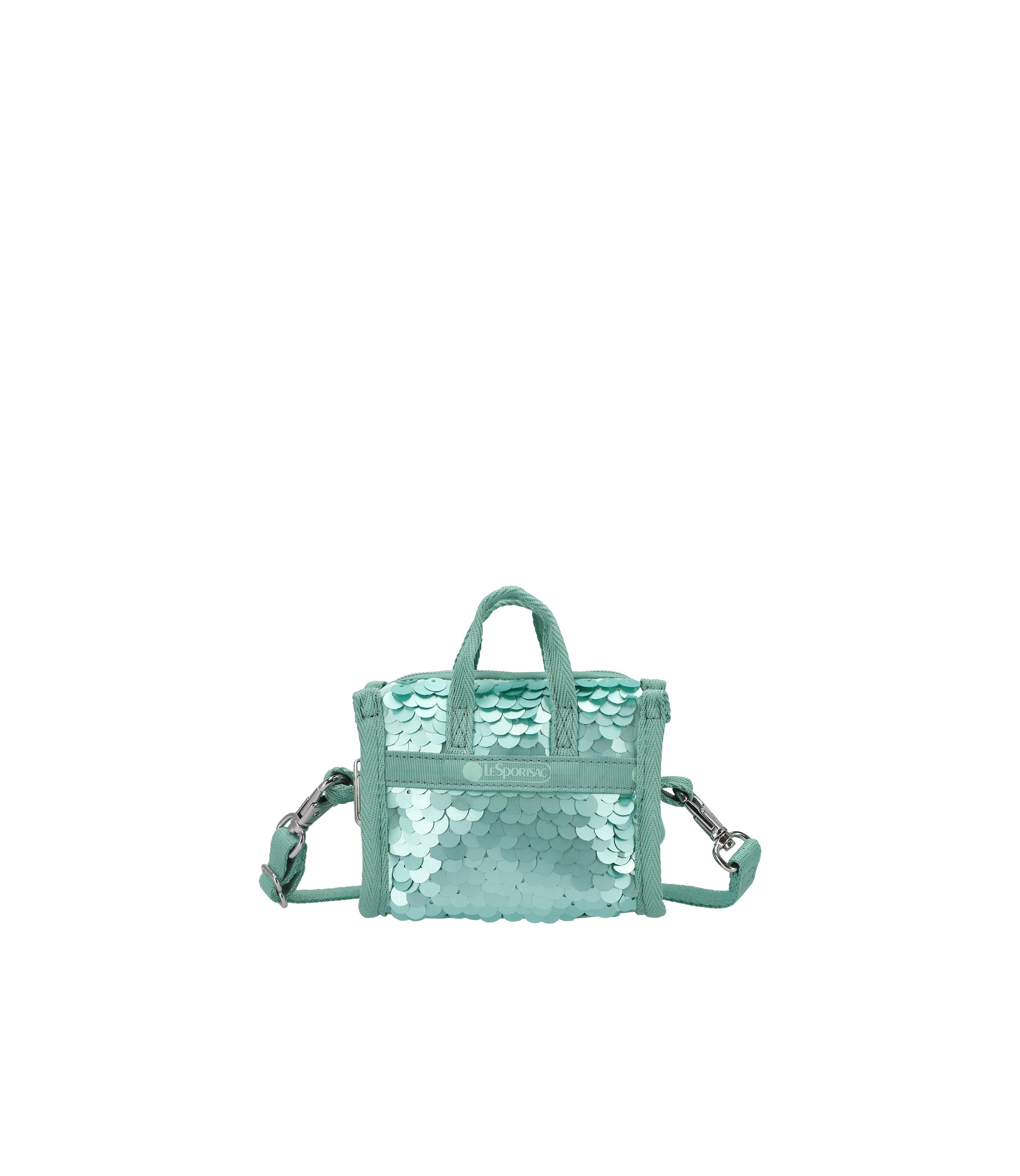 Sequin Micro Bag - Matte Mermaid Green Sequin – LeSportsac