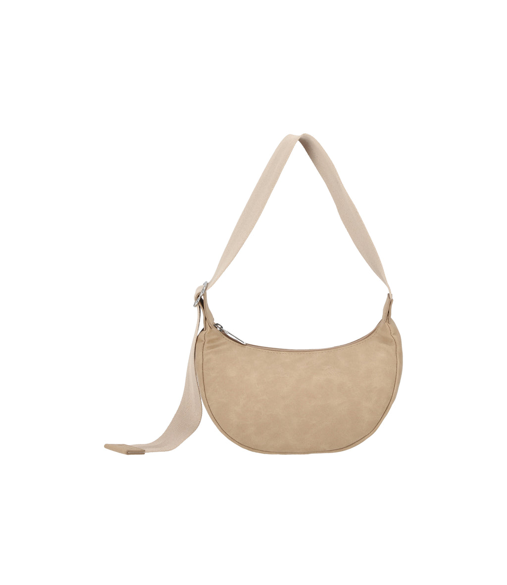 Suede Small Zip Hobo - 30489894060080