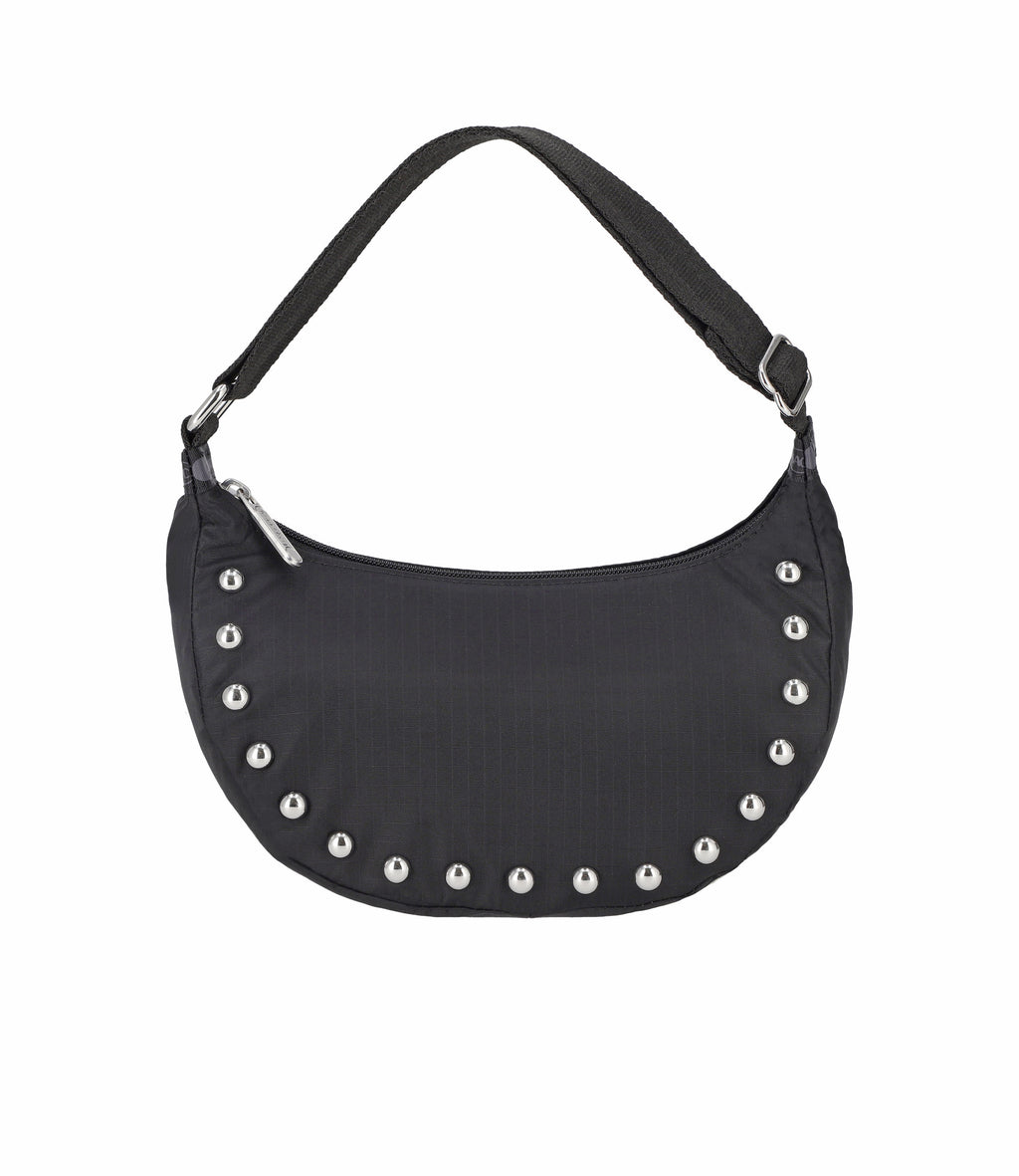 Studs Small Zip Hobo - 30331296776240