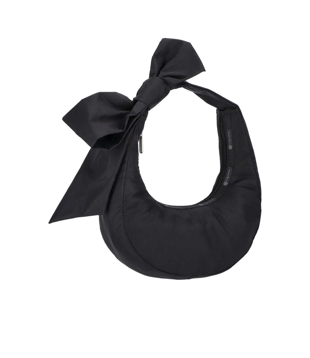 Bow Crescent Shoulder Bag - 28860057255984