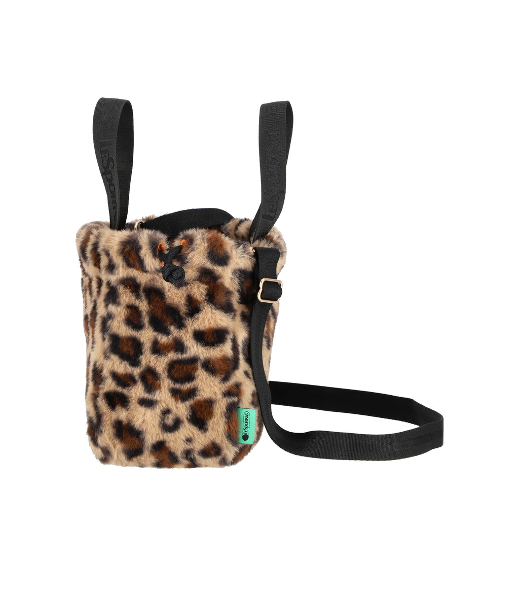Fur Drawstring Tote - 28748760580144