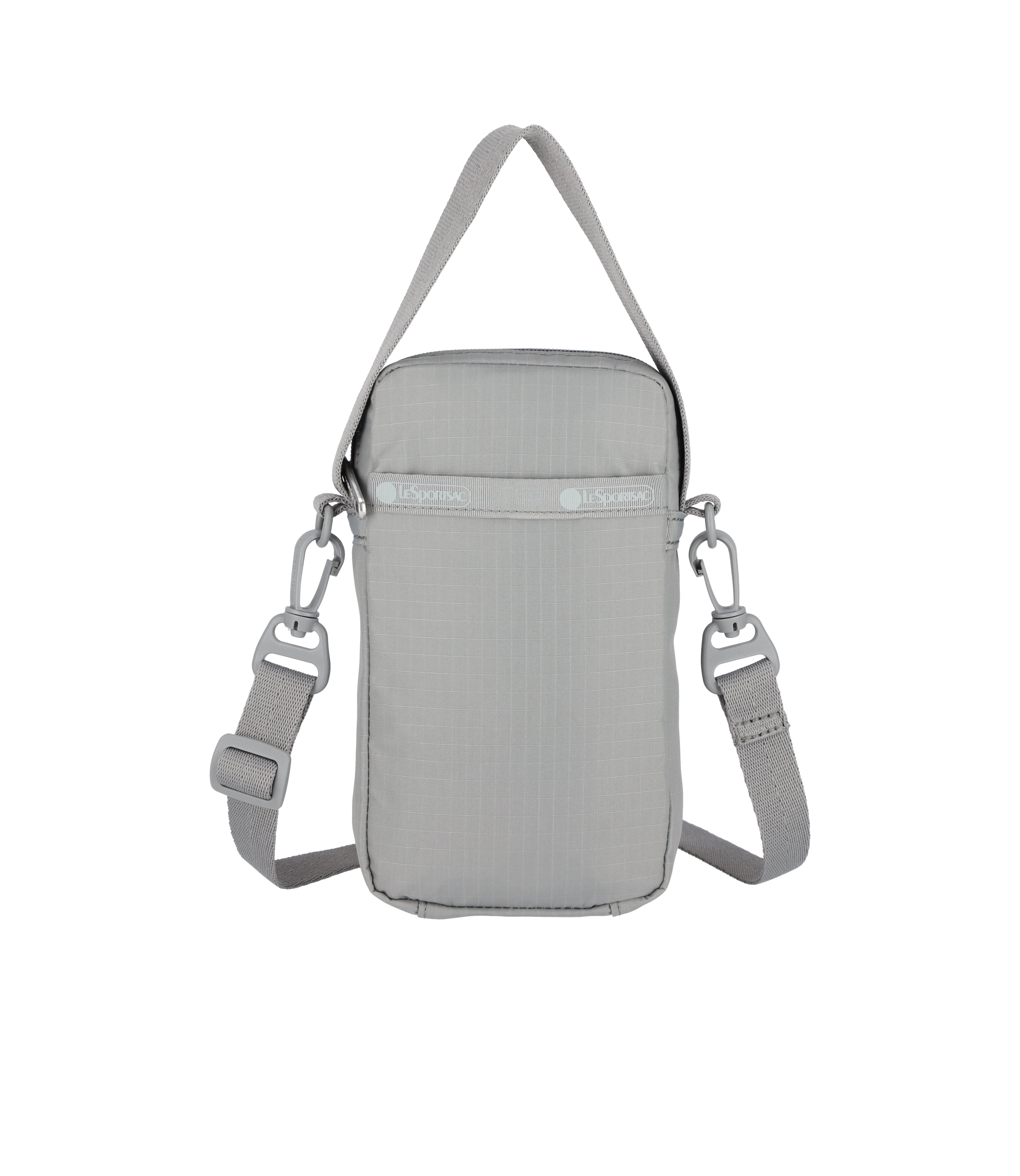 【超目玉】 Phone Mini Crossbody LeSportsac – solid Grey Dove - Bags&Wallets