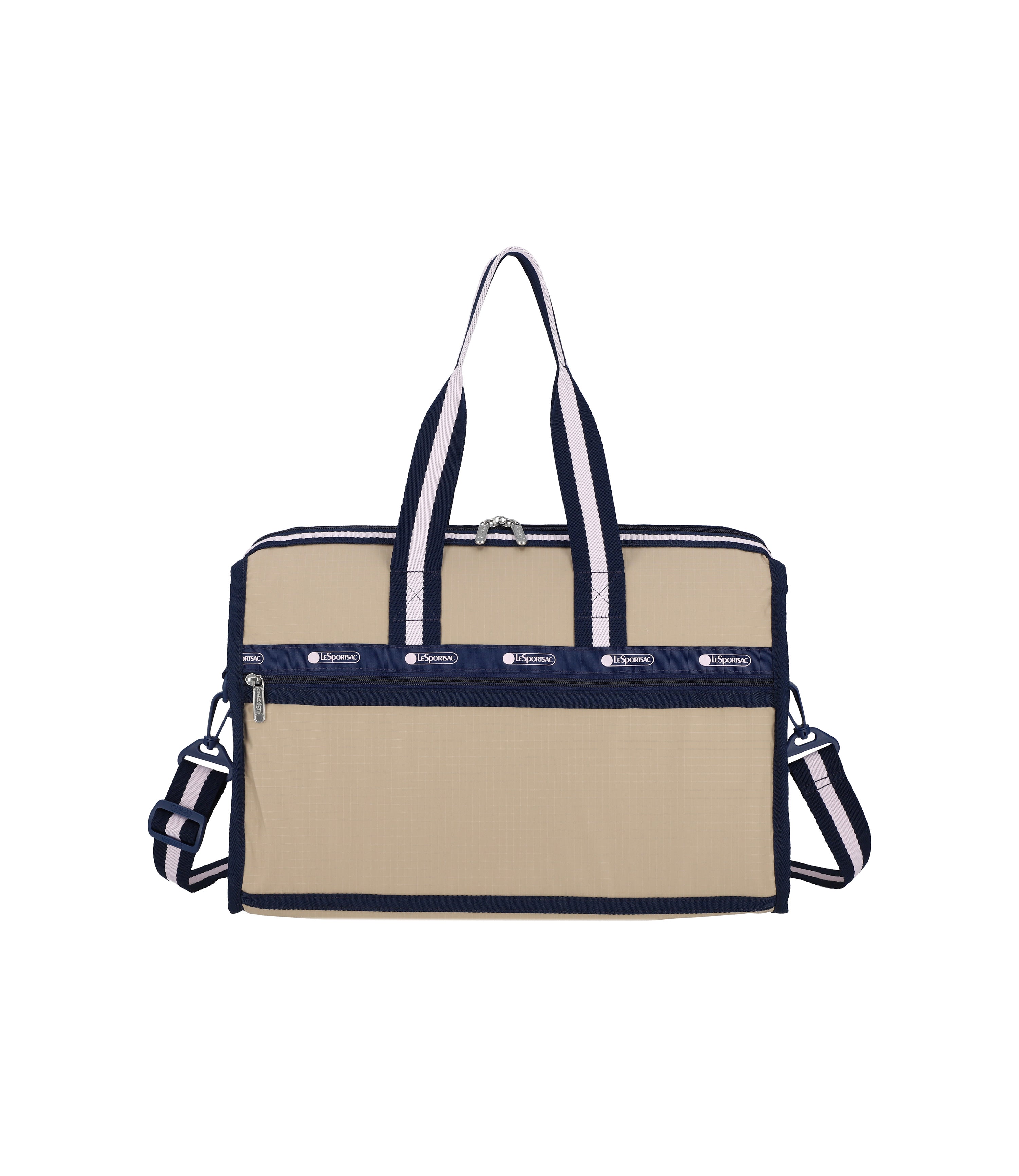 Deluxe Medium Weekender - Spectator Bone/Navy – LeSportsac