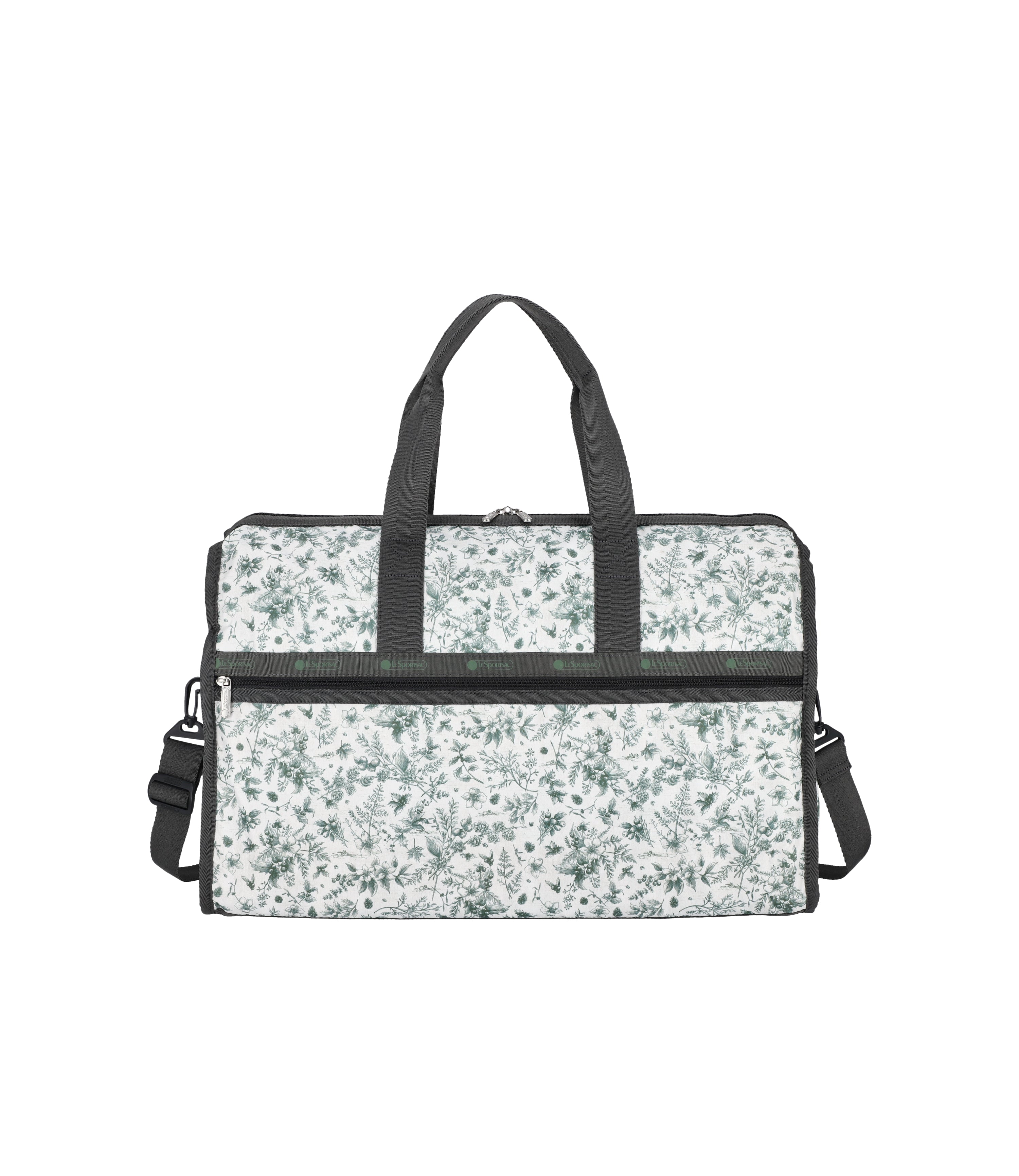 ★LeSportsac★ Olive Deluxe X-Large Weekender [4320.C439] Deluxe Large Weekender - Dark Olive solid – LeSportsac