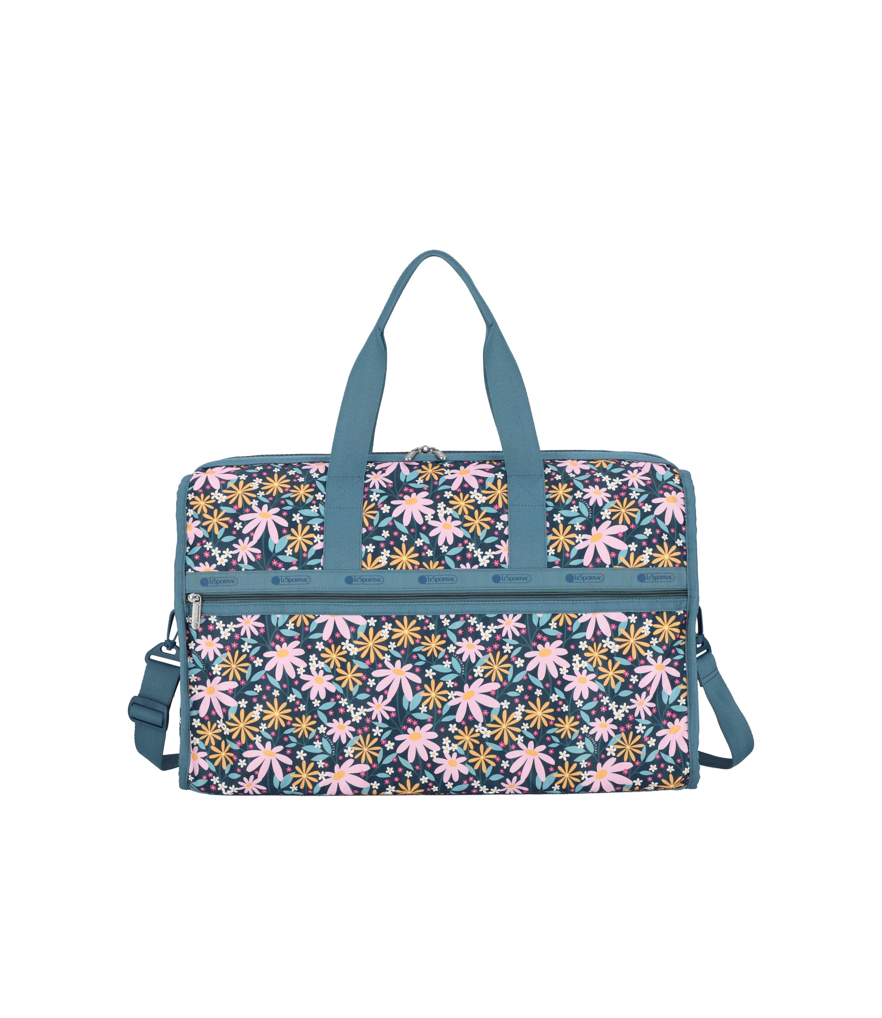 Deluxe Large Weekender - Retro Daisies print – LeSportsac