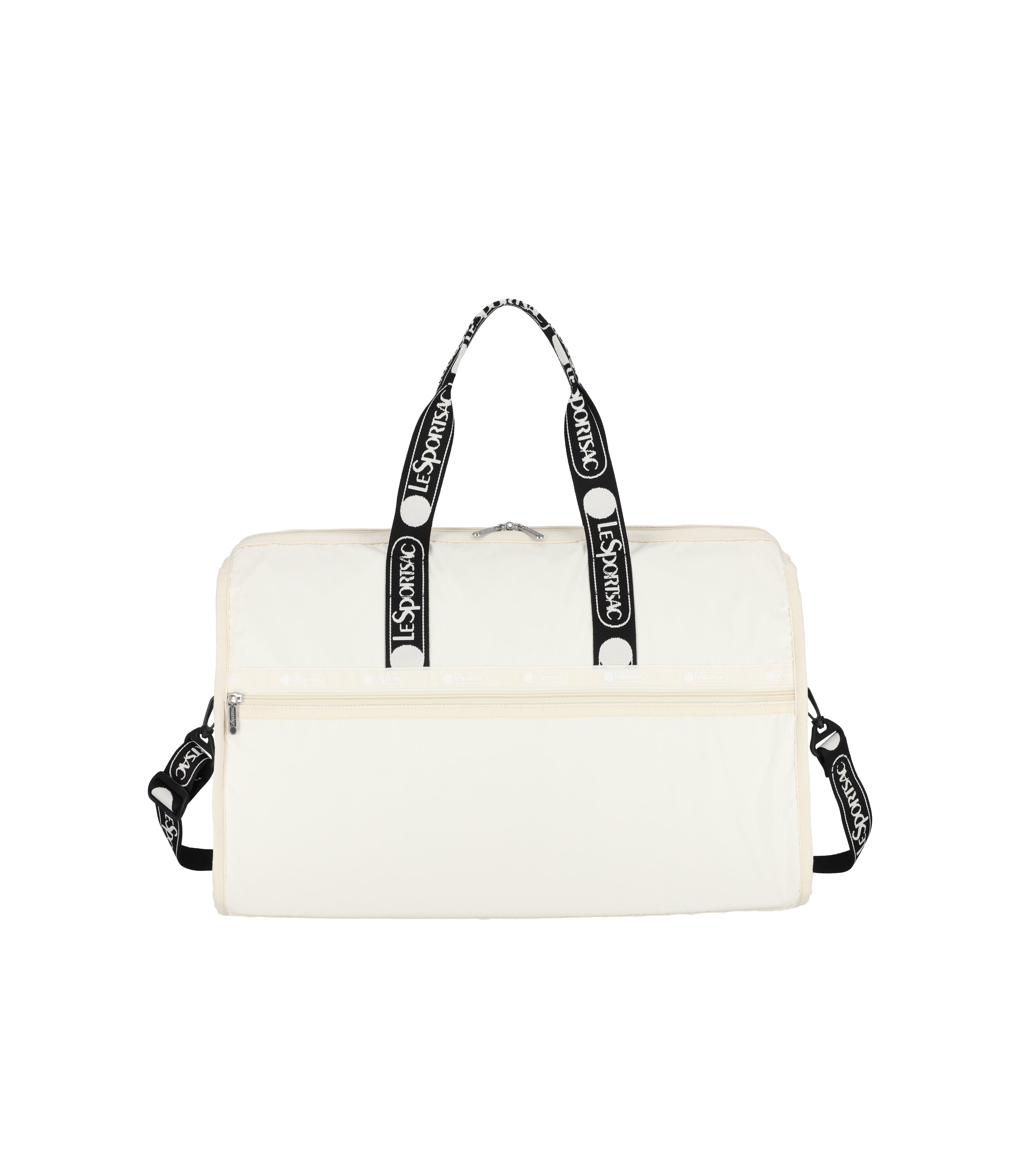 Deluxe Large Weekender - Logo Jacquard Meringue – LeSportsac