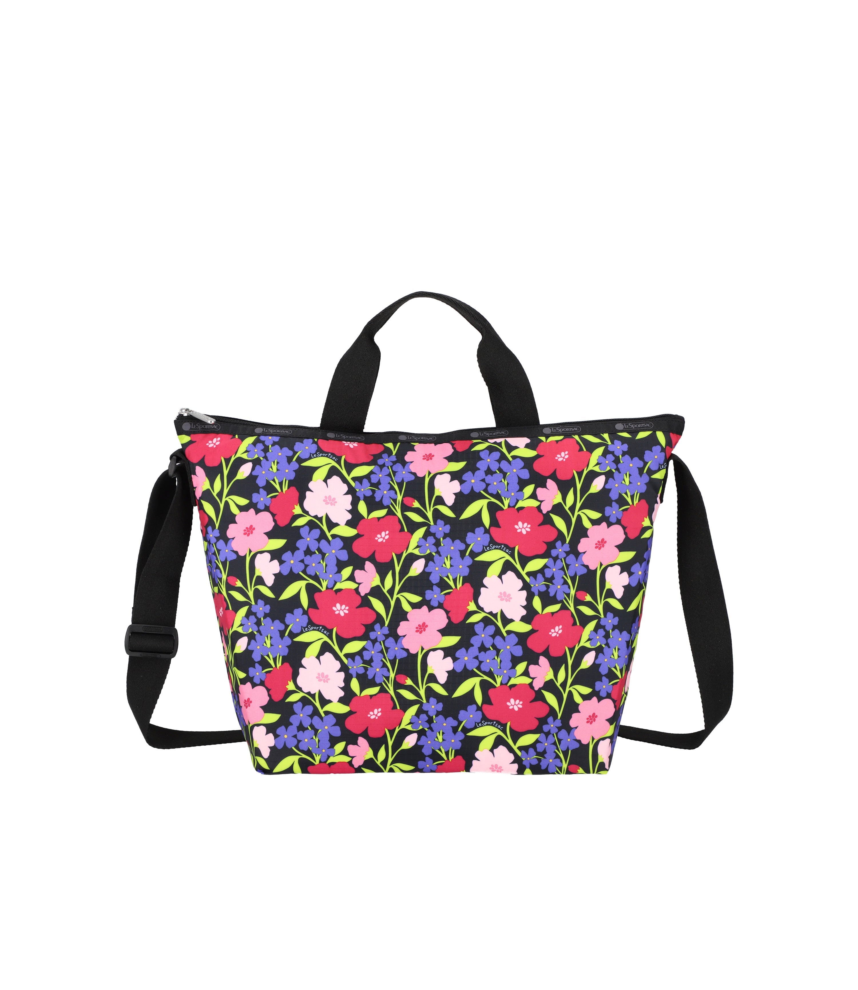 Deluxe Easy Carry Tote - Vibrant Blooms print – LeSportsac