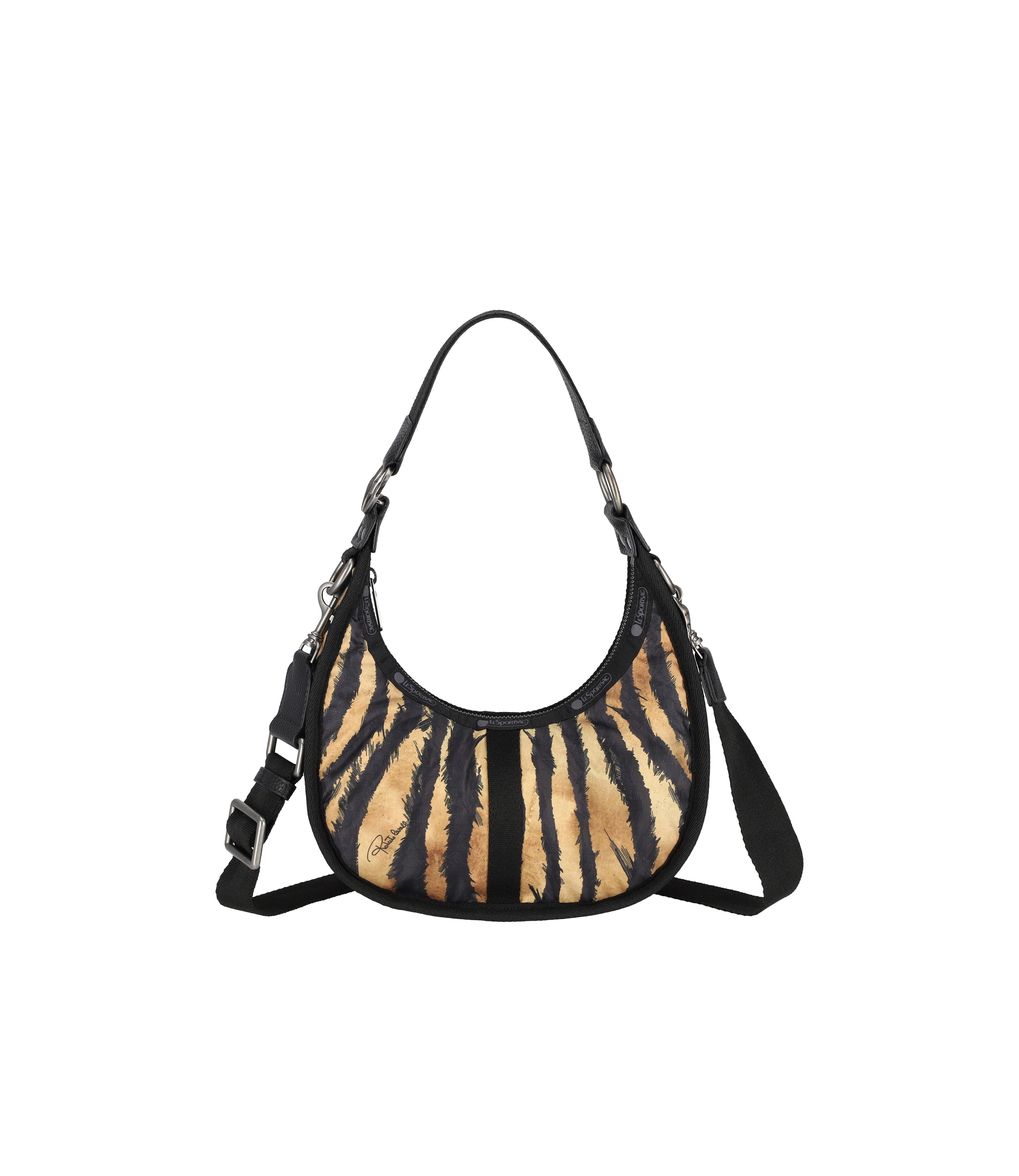★LeSportsac★ CAV BOLOGNA SMALL PYTHON_5242HD13 Black Matelassé Bologna Small Bag | LeSportsac
