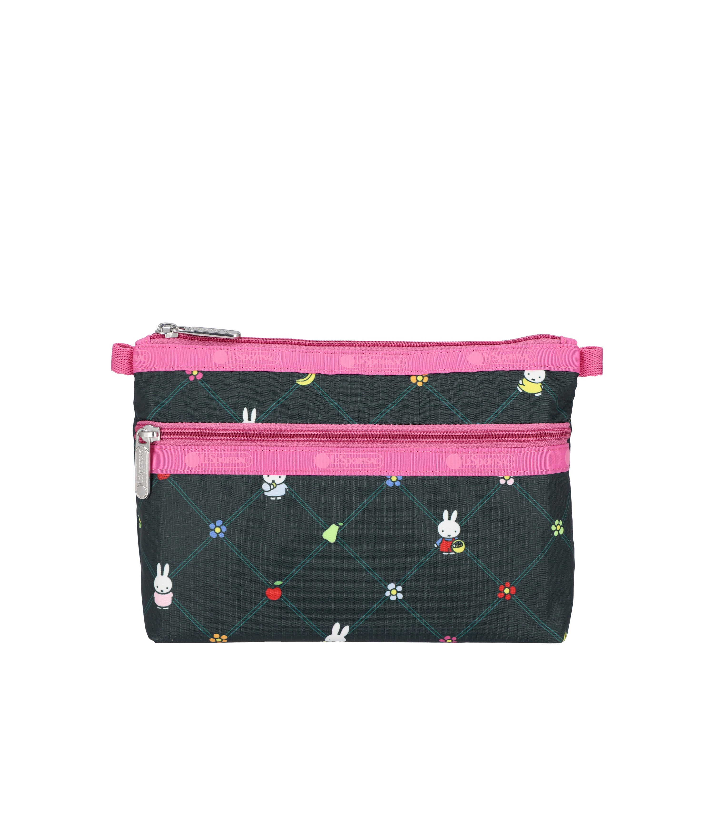 Cosmetic Clutch - Miffy Orchard Green/Pink – LeSportsac