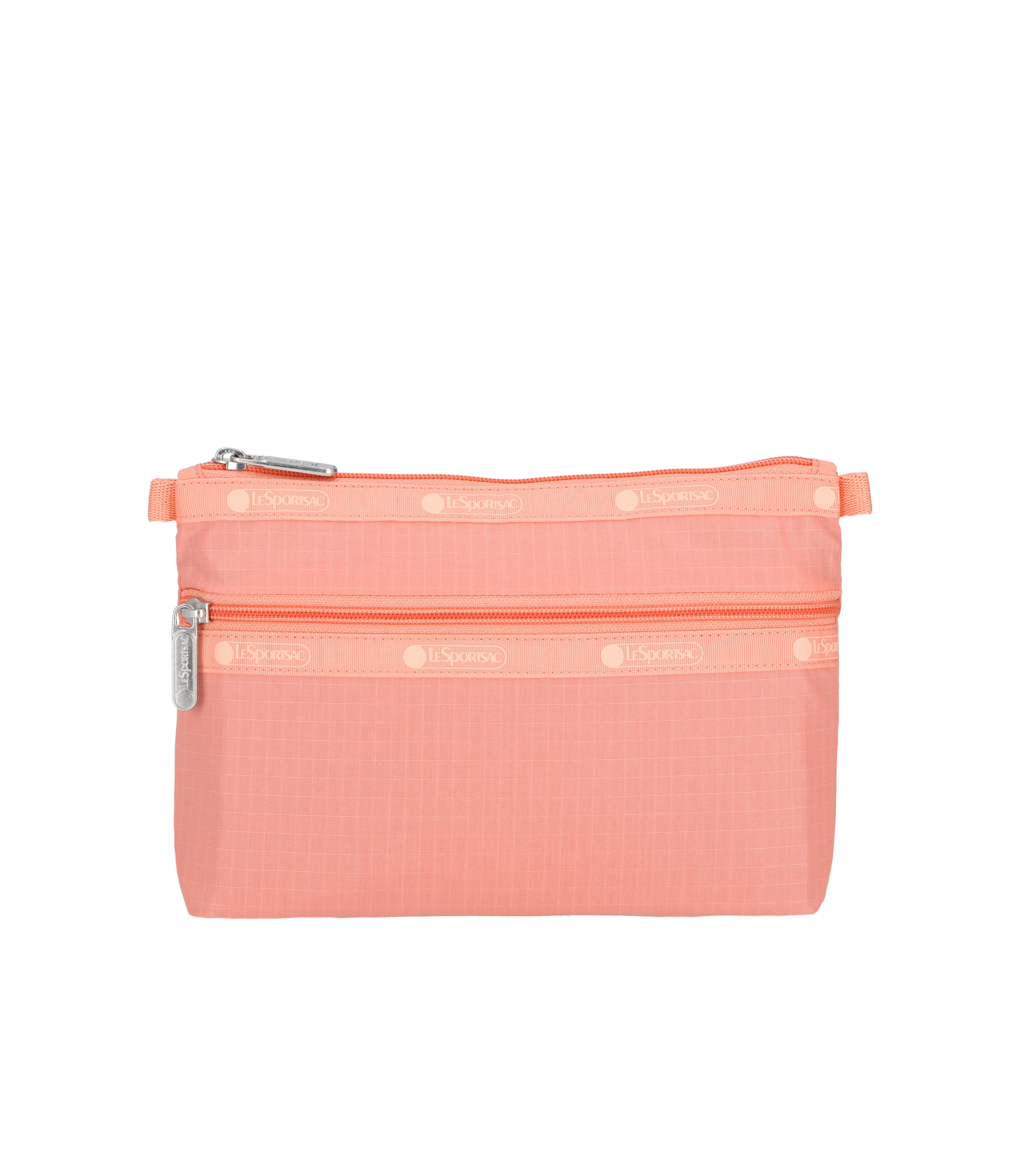 Cosmetic Clutch - Coral Punch solid – LeSportsac