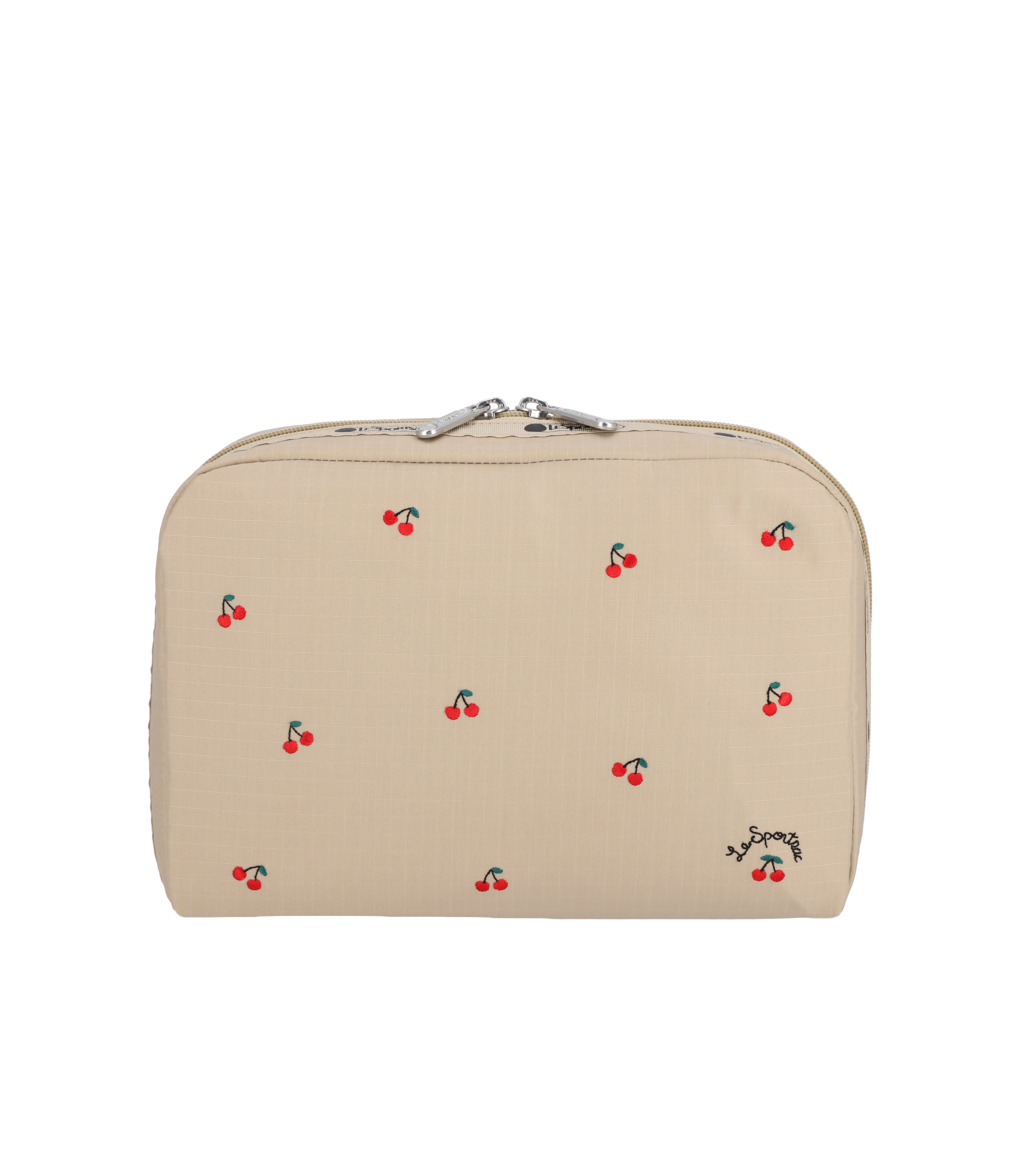 Extra Large Rectangular Cosmetic - Cherry Embroidery – LeSportsac