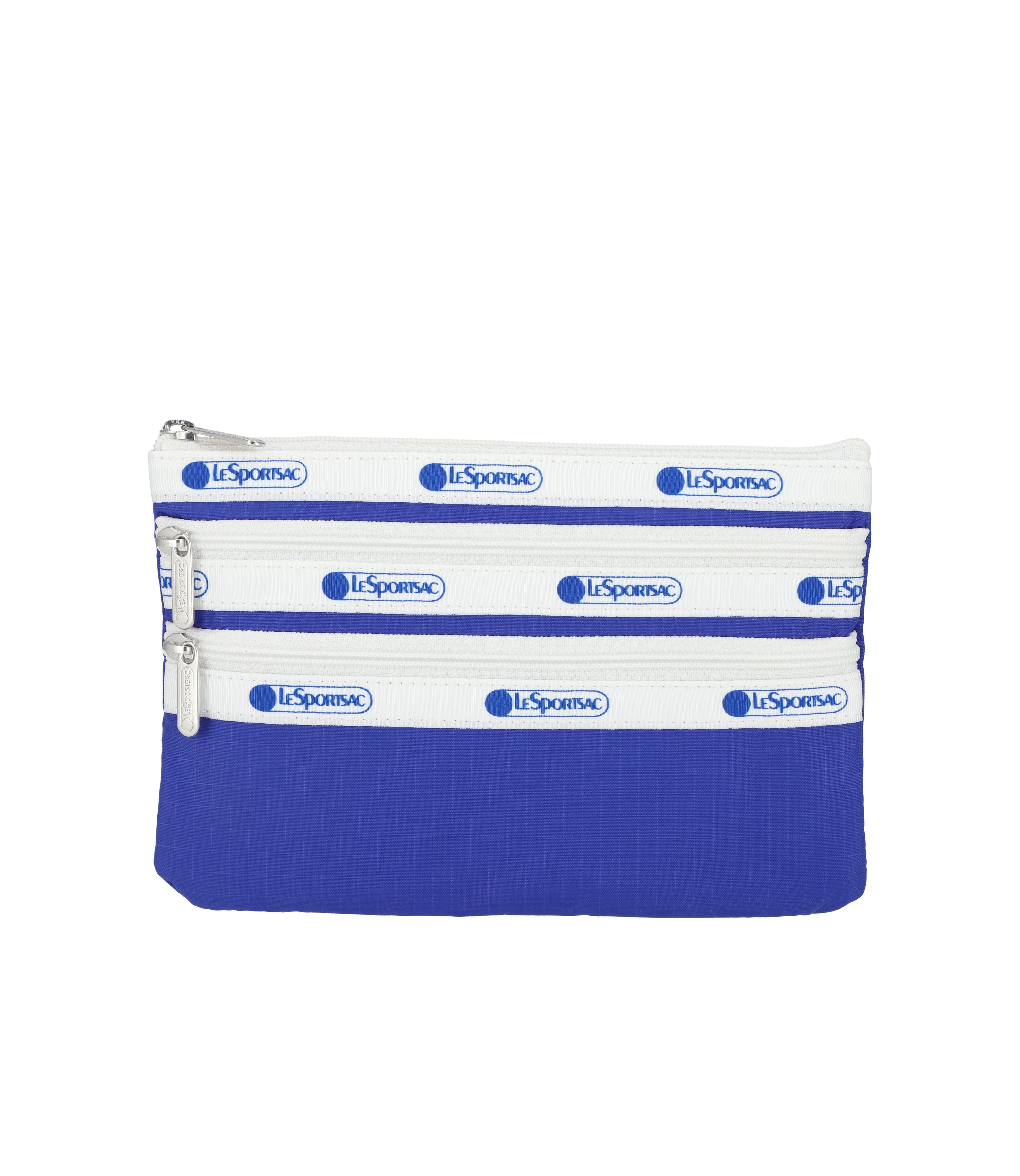 ラガポ 3-Zip Cosmetic - Spectator Royal Blue – LeSportsac