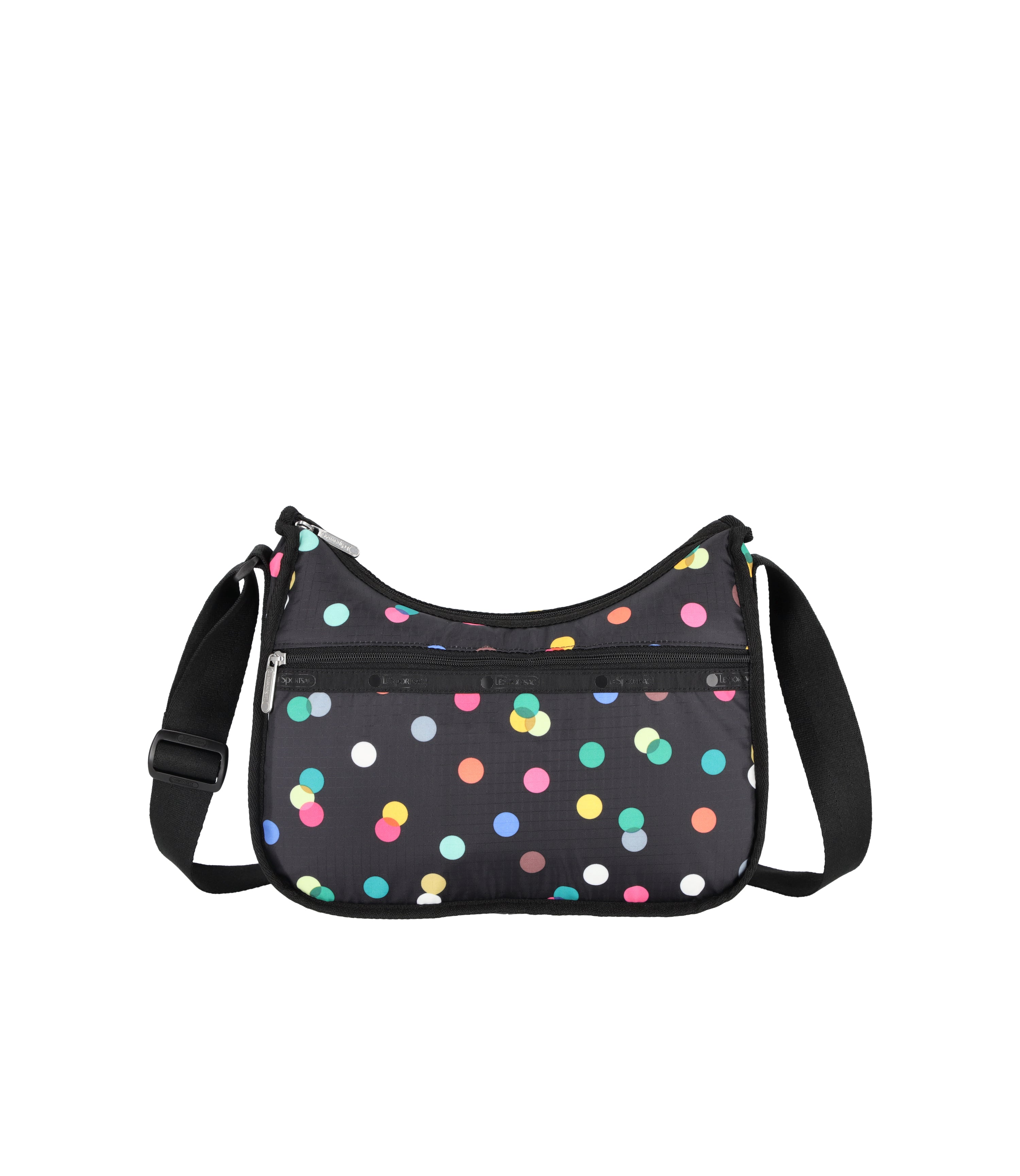 Classic Hobo - Multicolor Dots Black print – LeSportsac