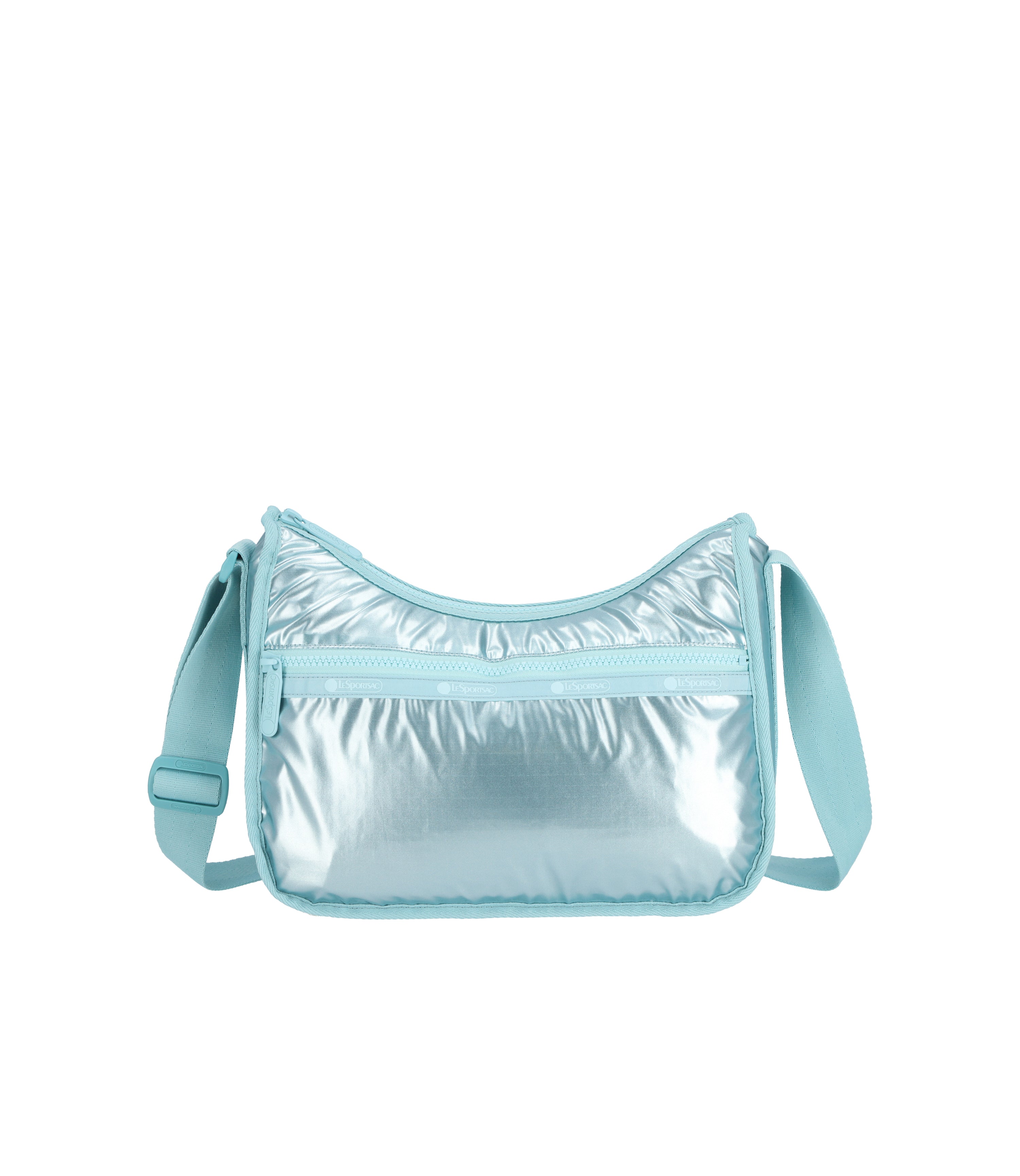 Classic Hobo - Aqua Blue Shine – LeSportsac