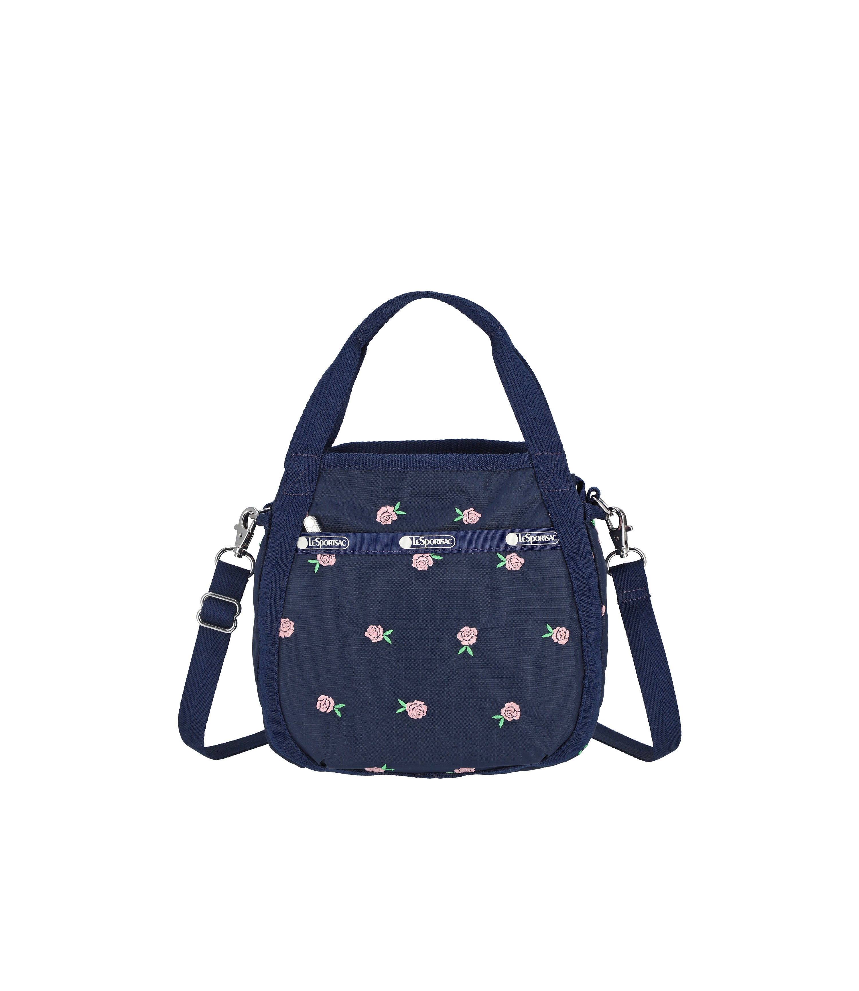 Small Jenni Crossbody - Pink Roses Embroidery – LeSportsac